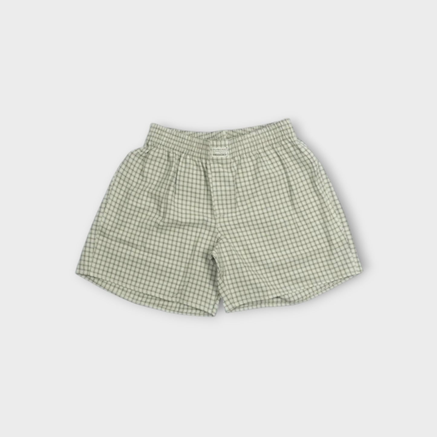 ERL ERL PLAID BOXERS WOVEN