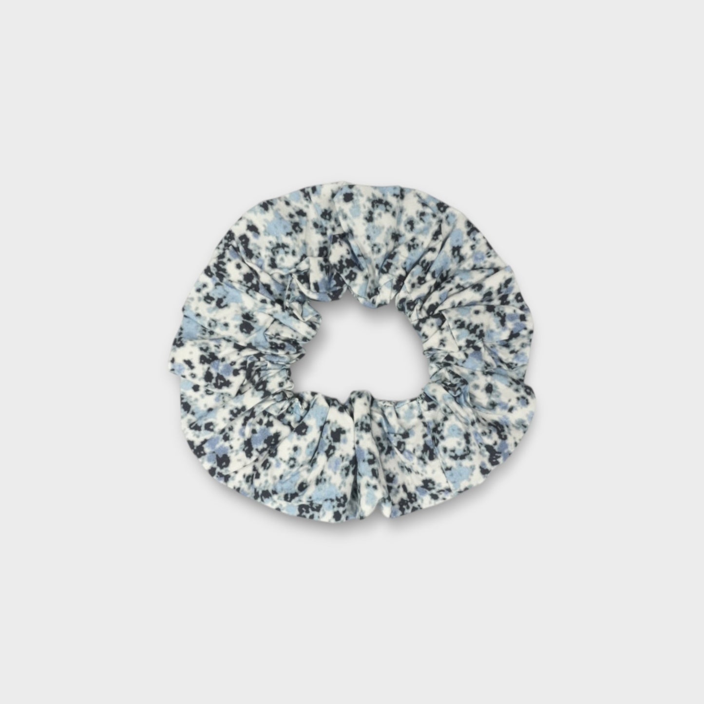 GANNI Printed Cotton Scrunchie