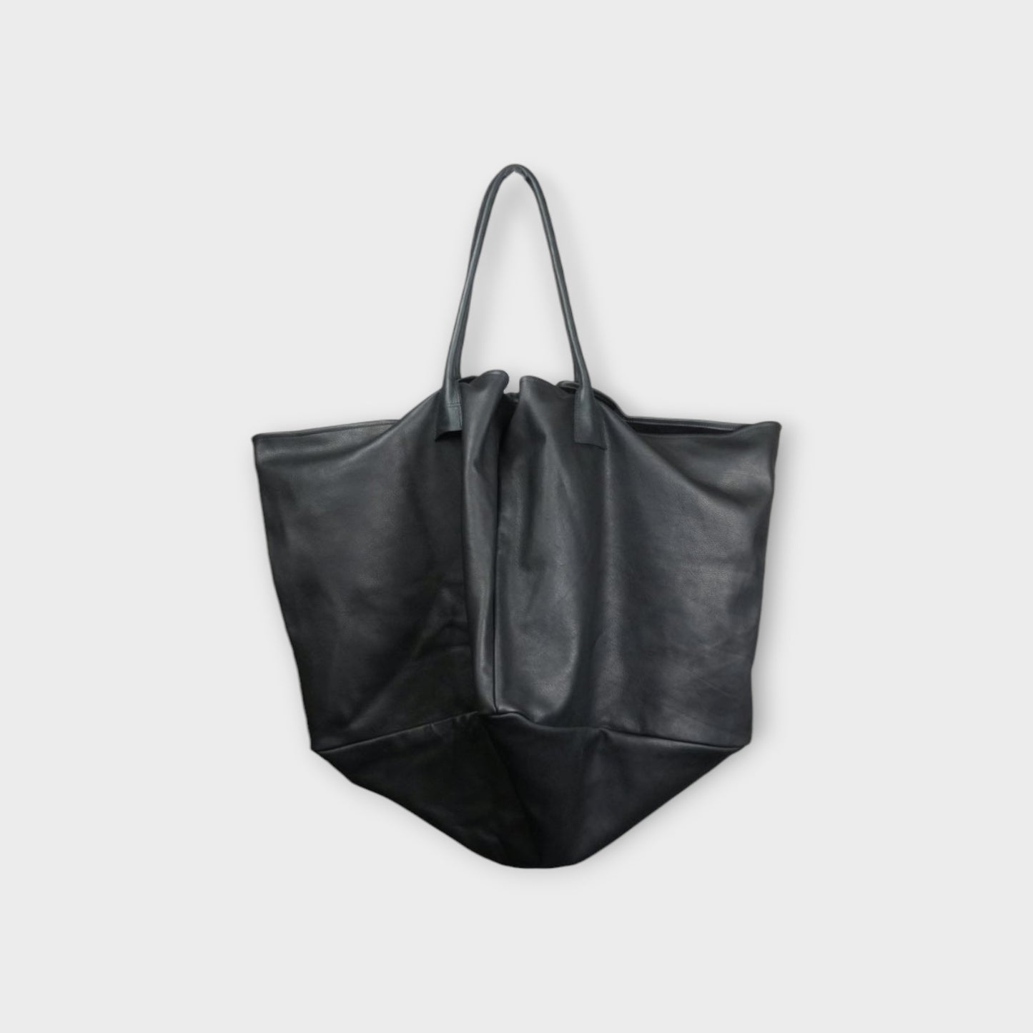 AIREI LARGE BOX BAG LEATHER