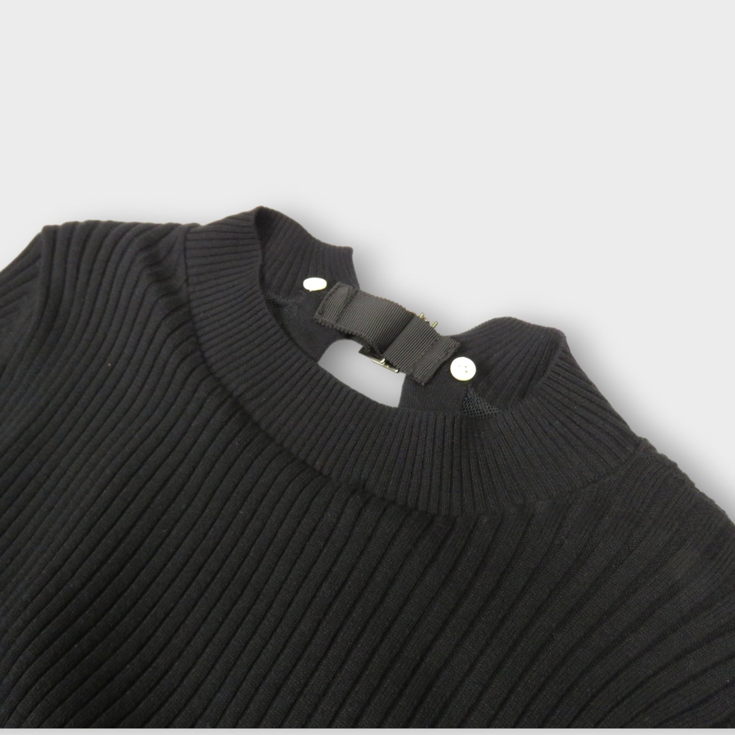 sacai Suiting × Knit Jumpsuit