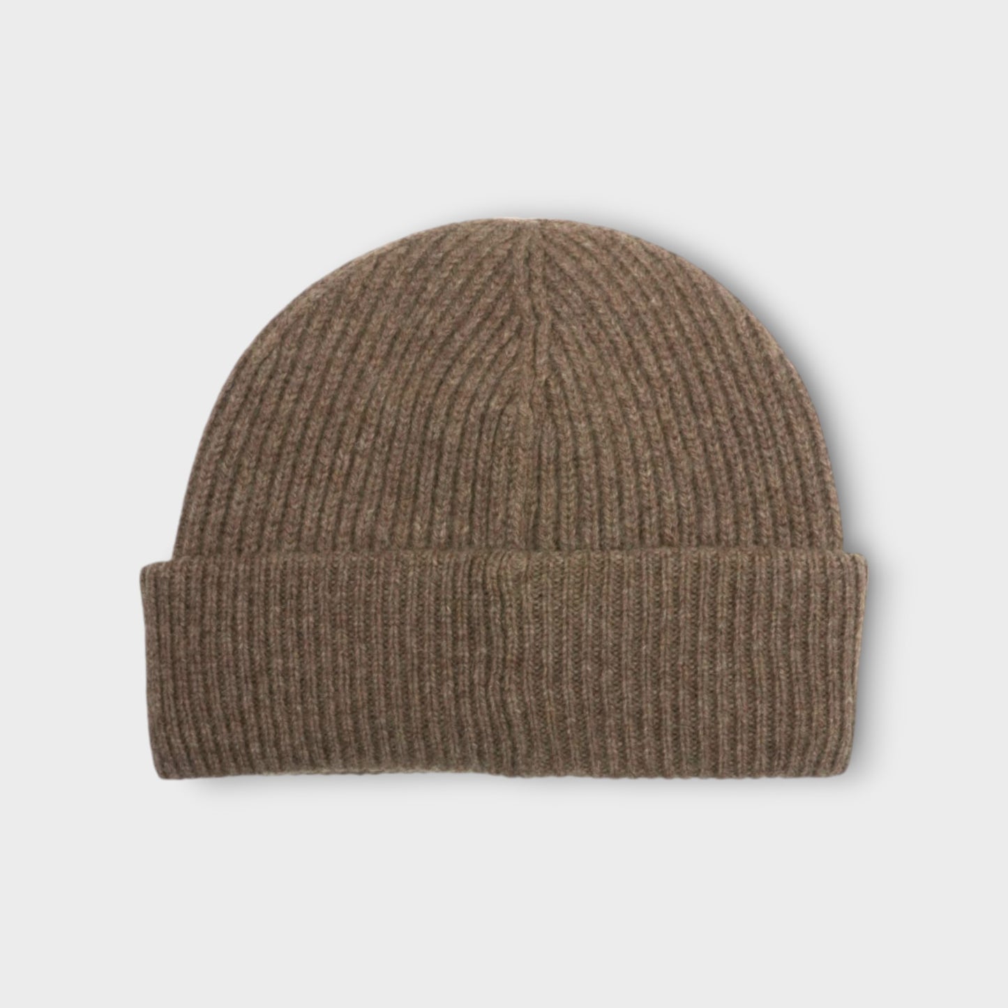 GANNI Light Structured Rib Knit Beanie
