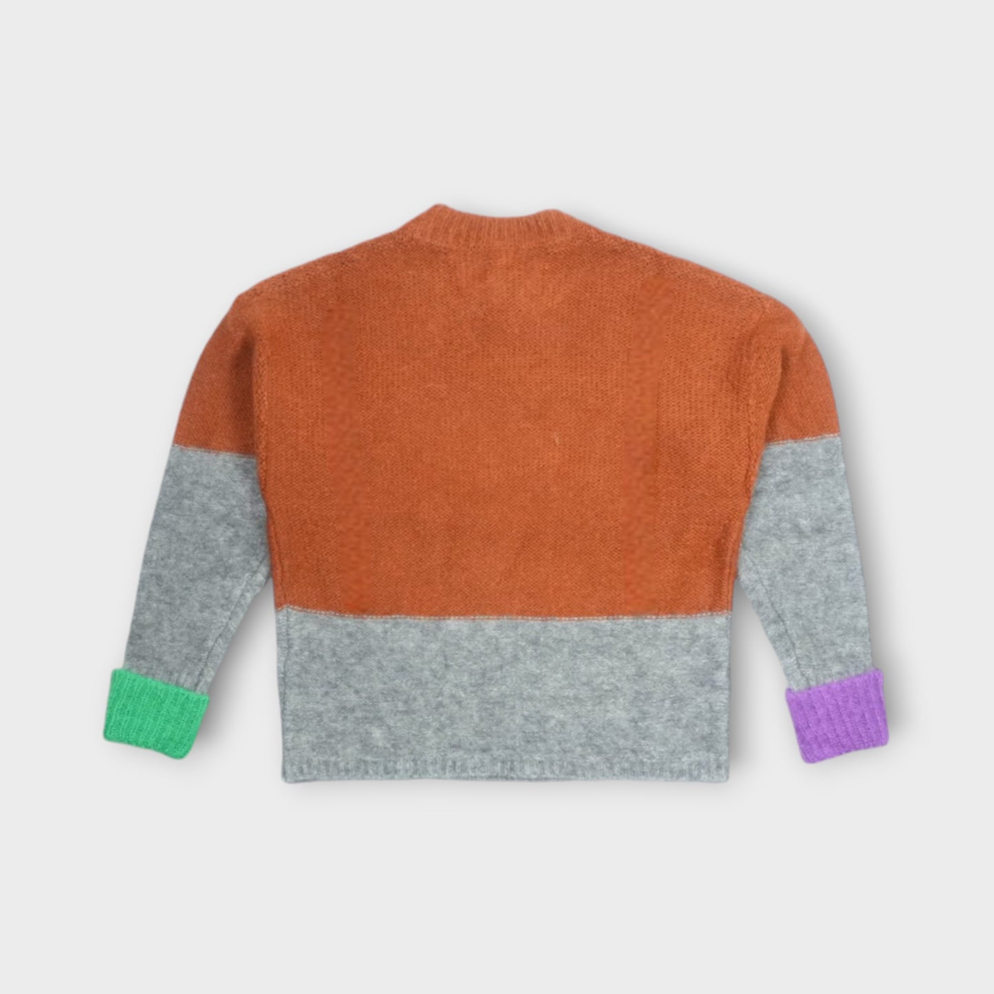 ERL MOHAIR SKULL INTARSIA SWEATER KNIT