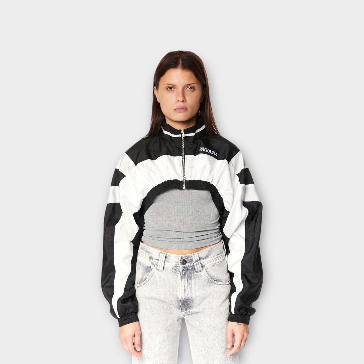 VAQUERA CROPPED WINDBREAKER WOVEN