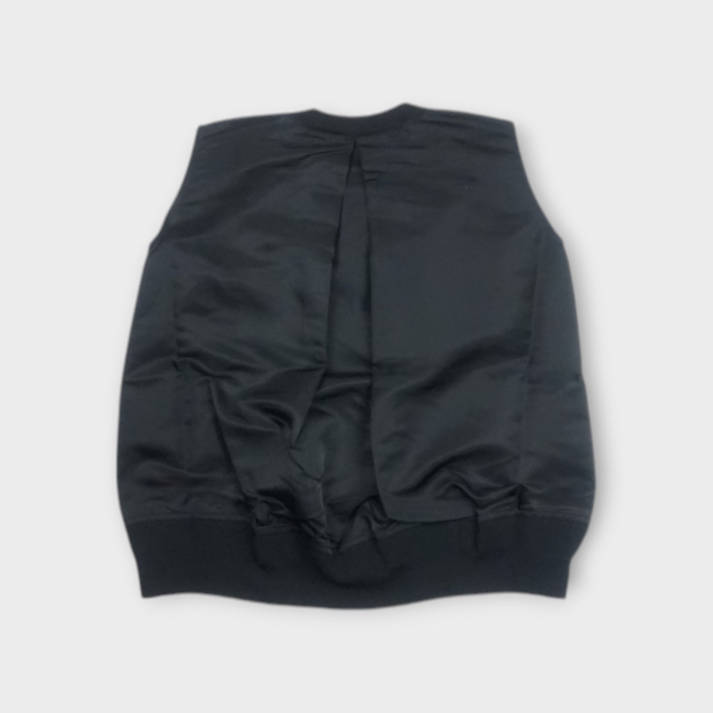 sacai Nylon Twill Mix Cotton Jersey Tank Top