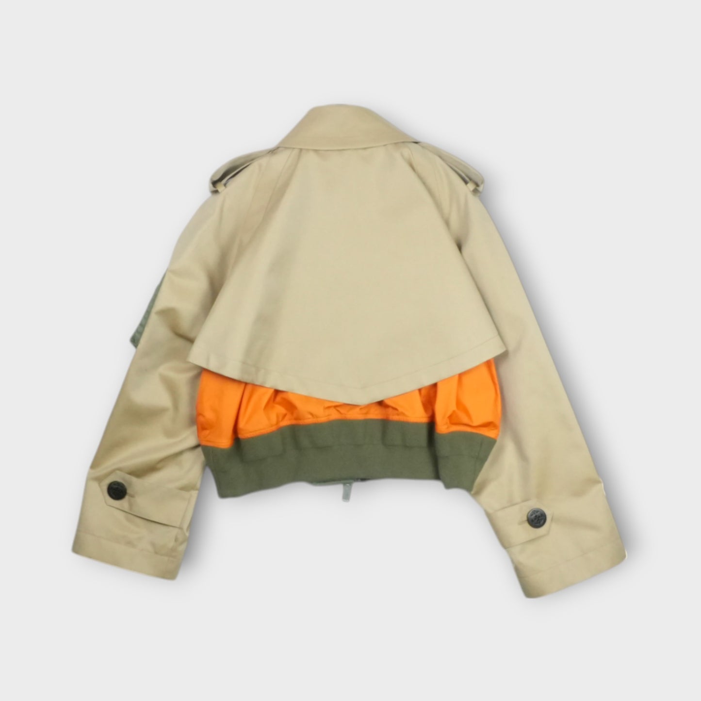 sacai Cotton Gabardine x Nylon Twill Blouson
