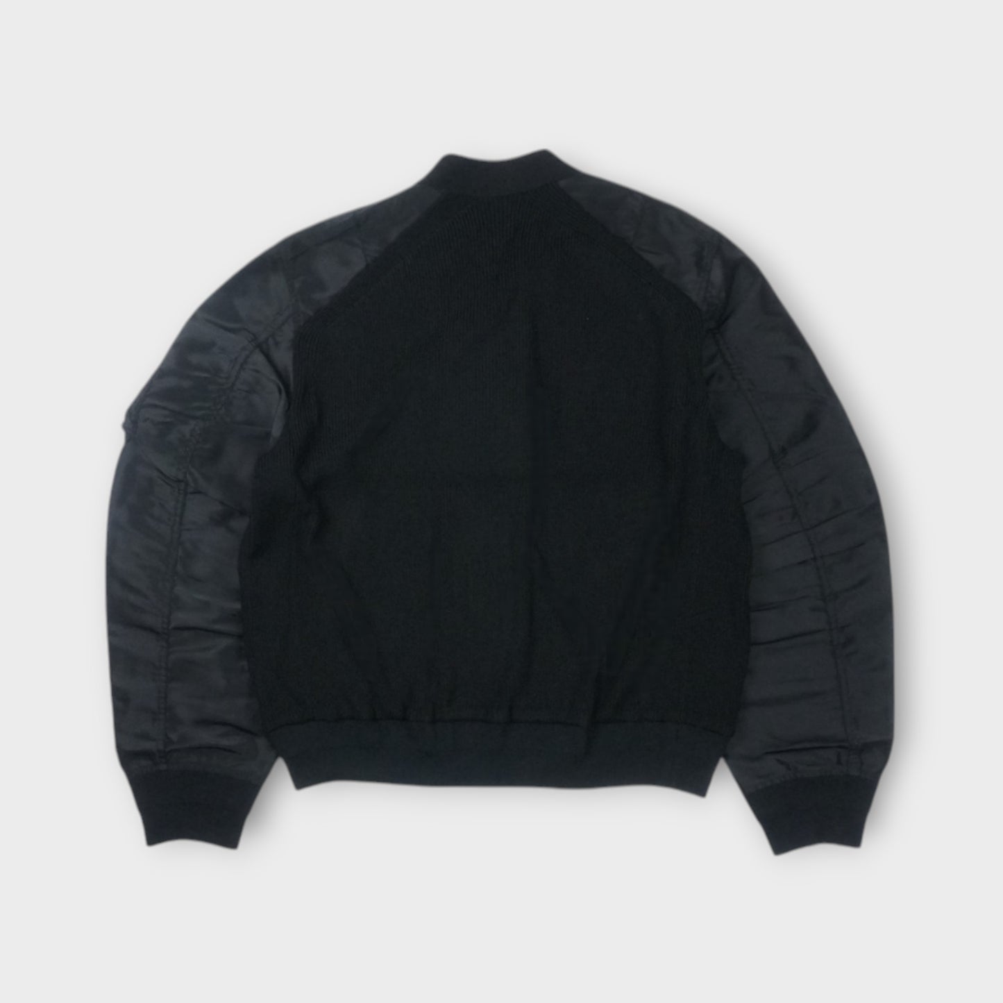 sacai Nylon Twill x Knit Blouson