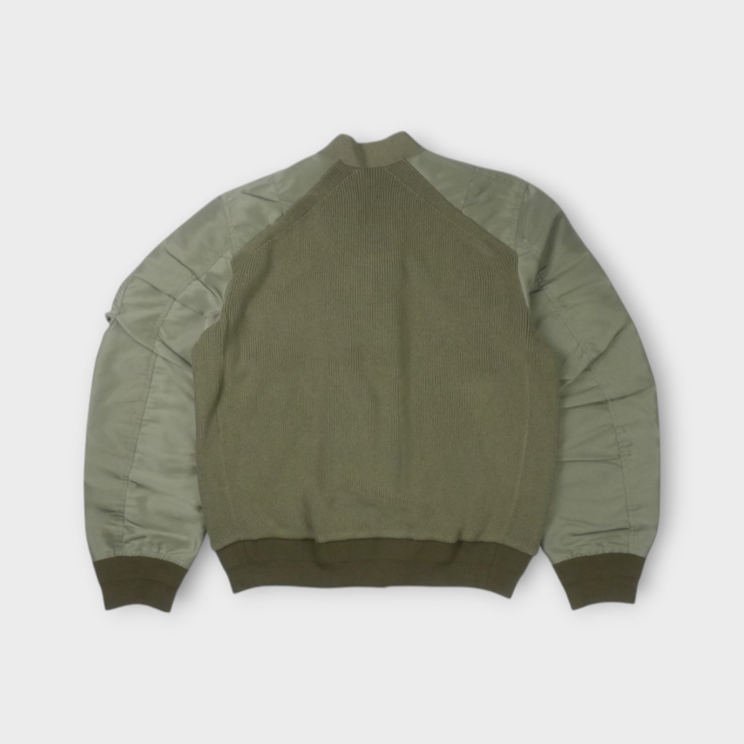 sacai Nylon Twill x Knit Blouson