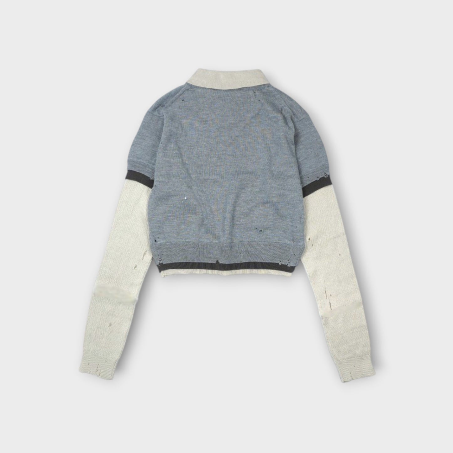 MIHARA YASUHIRO TRIPLE LAYERED KNIT PO