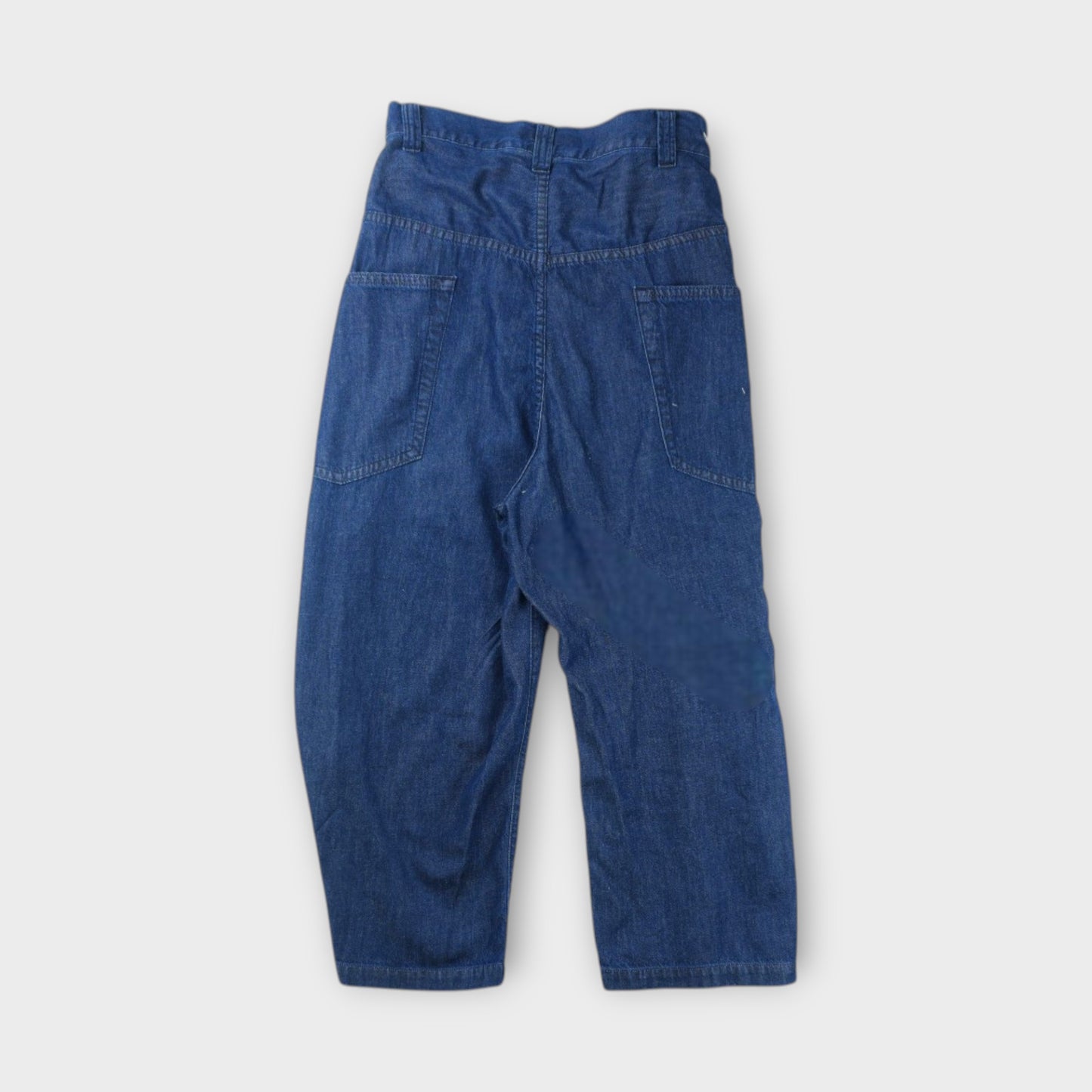 ANREALAGE WRAP LIGHT DENIM PANTS