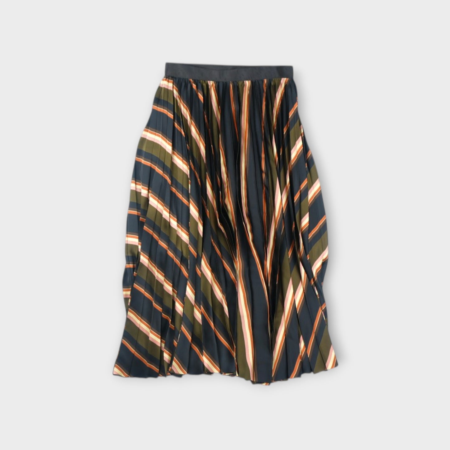 sacai WOMEN Horizontal Stripe Skirt