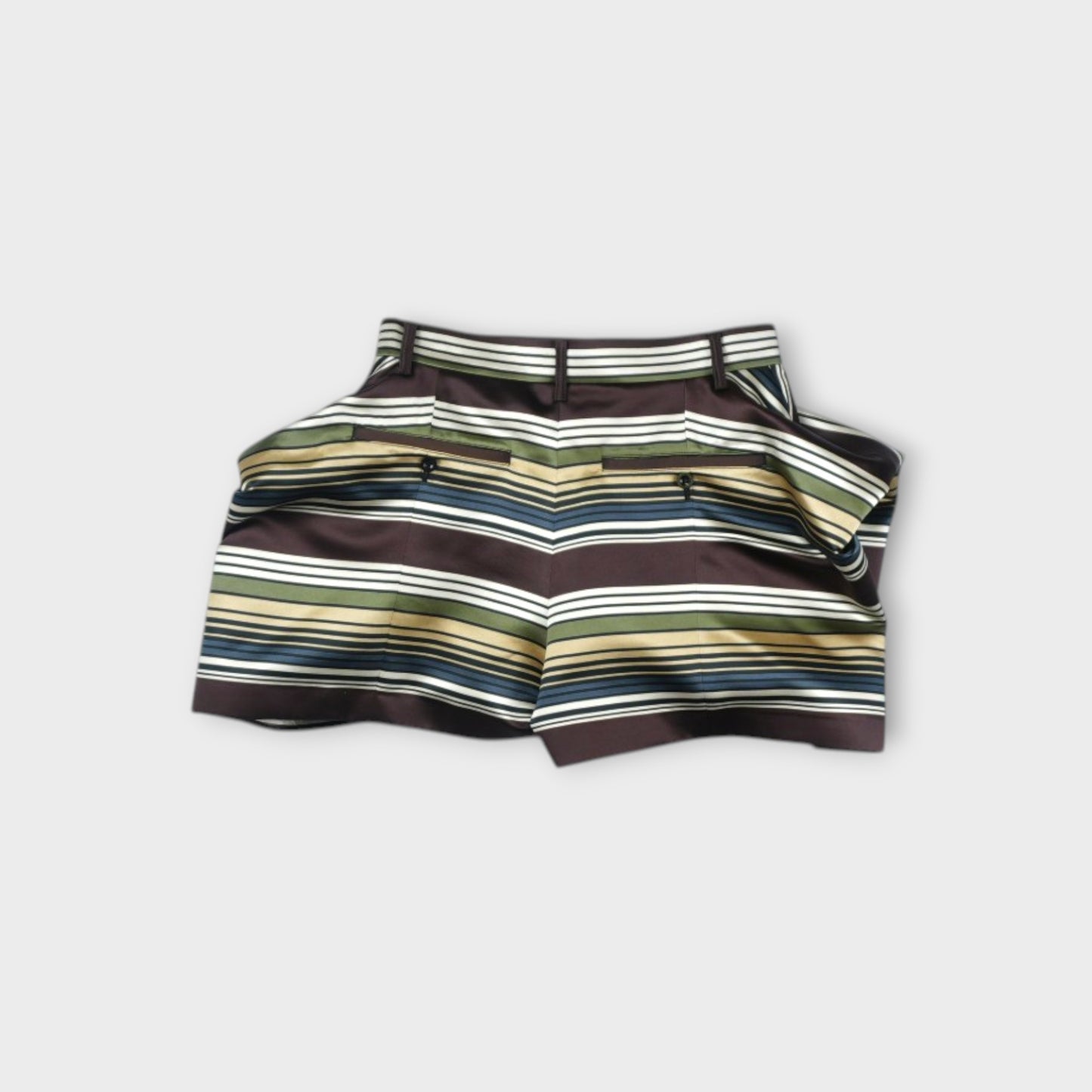 sacai WOMEN Horizontal Stripe Shorts