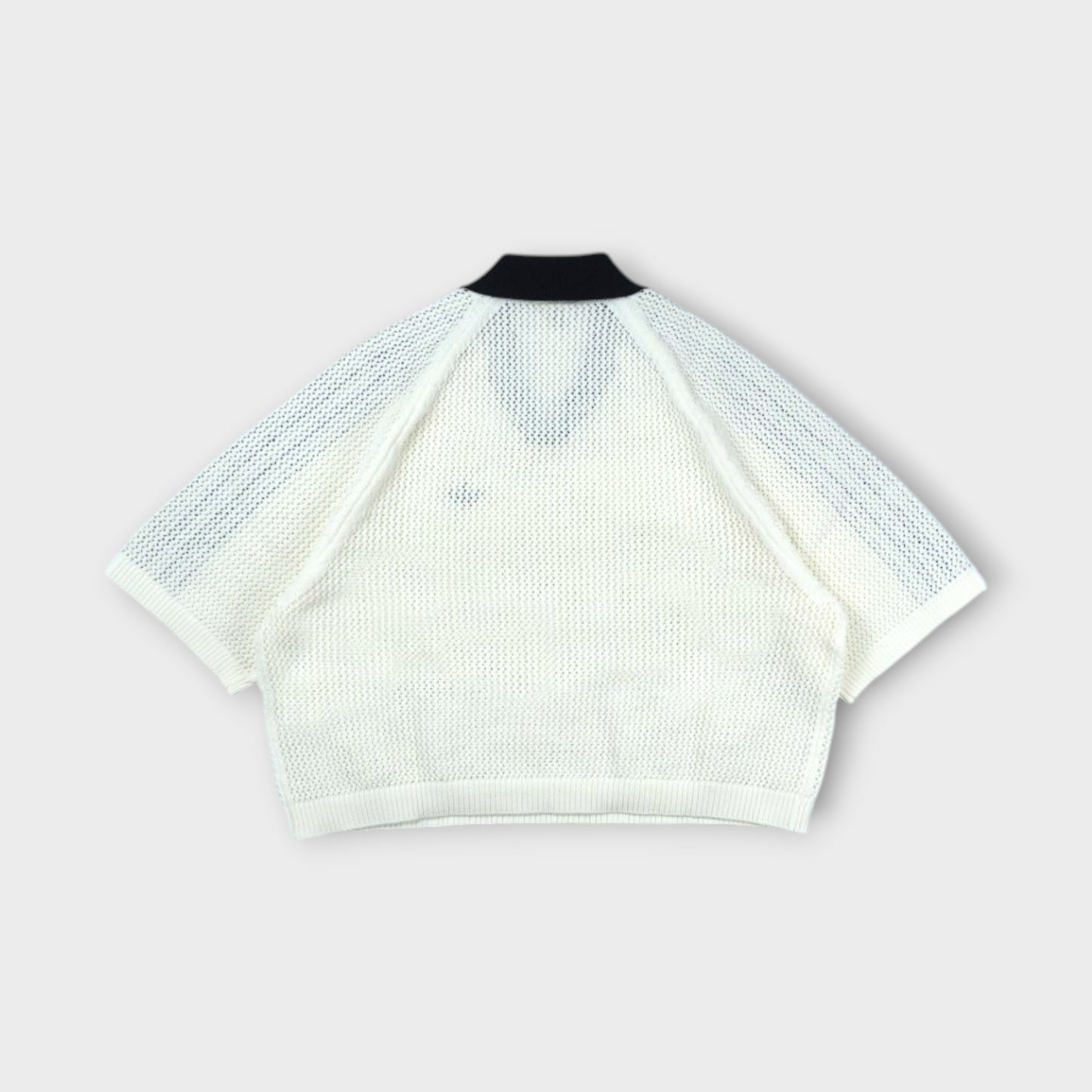adidas KNITTED CROCHET POLO
