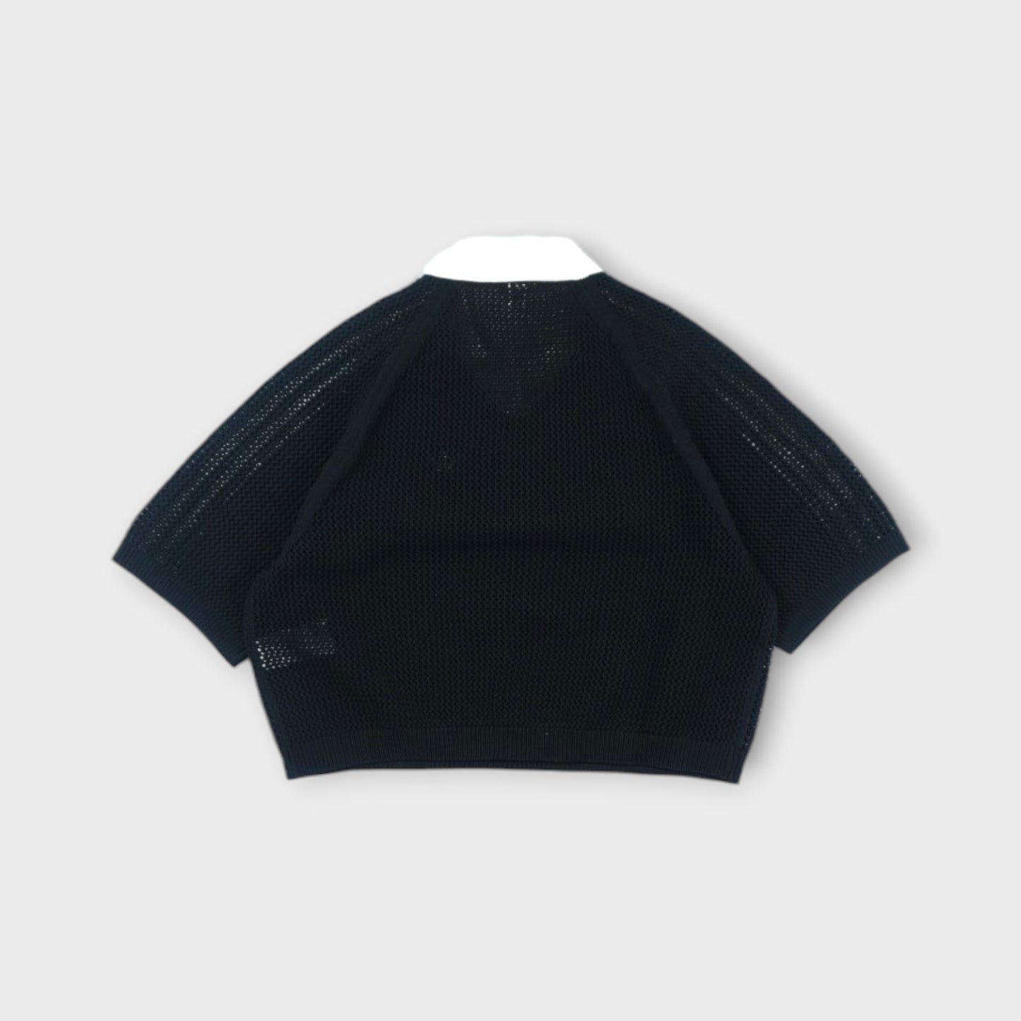 adidas KNITTED CROCHET POLO