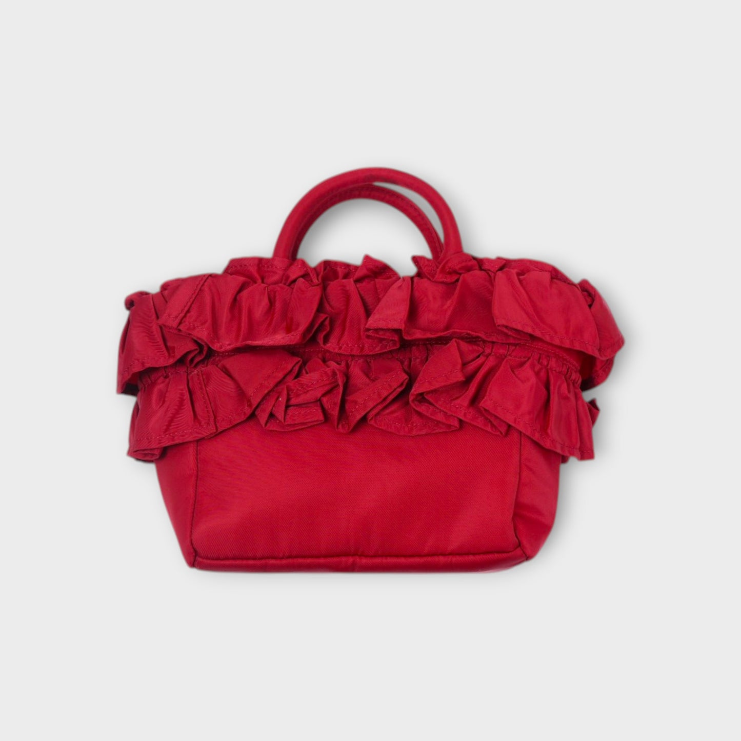 GANNI Mini Shopper Ruffle