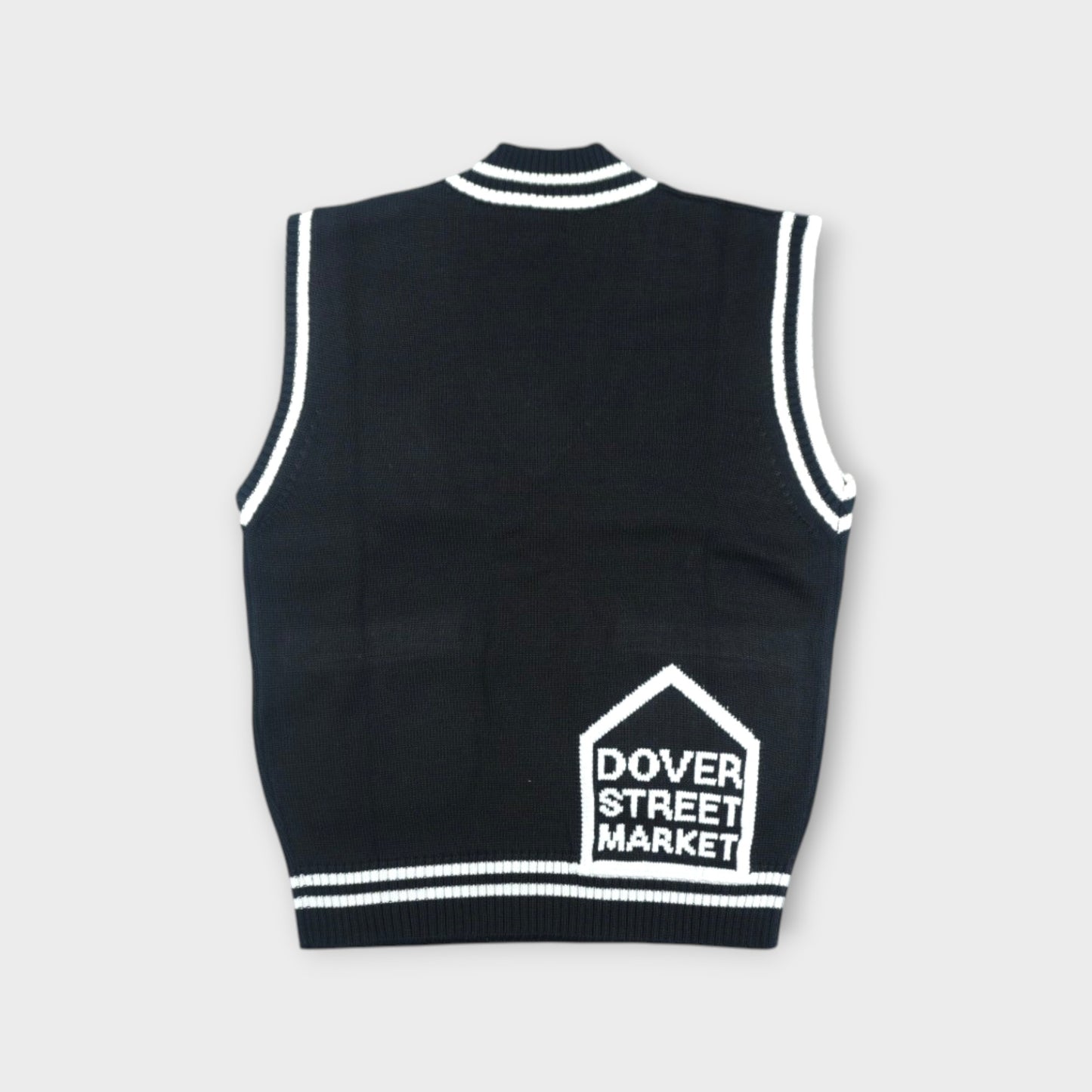 DSM kei ninomiya OVERSIZED VEST WITH PATCH KN