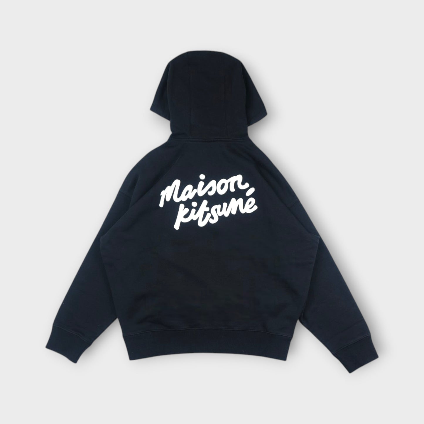 MAISON KITSUNÉ HANDWRITING OVERSIZE HOODIE