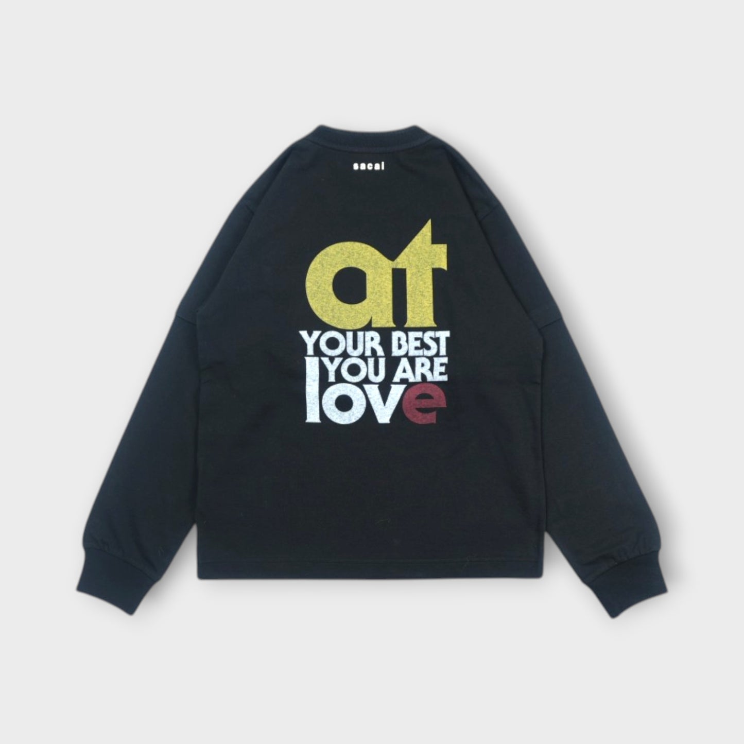 sacai UNISEX Print L/S T-Shirt