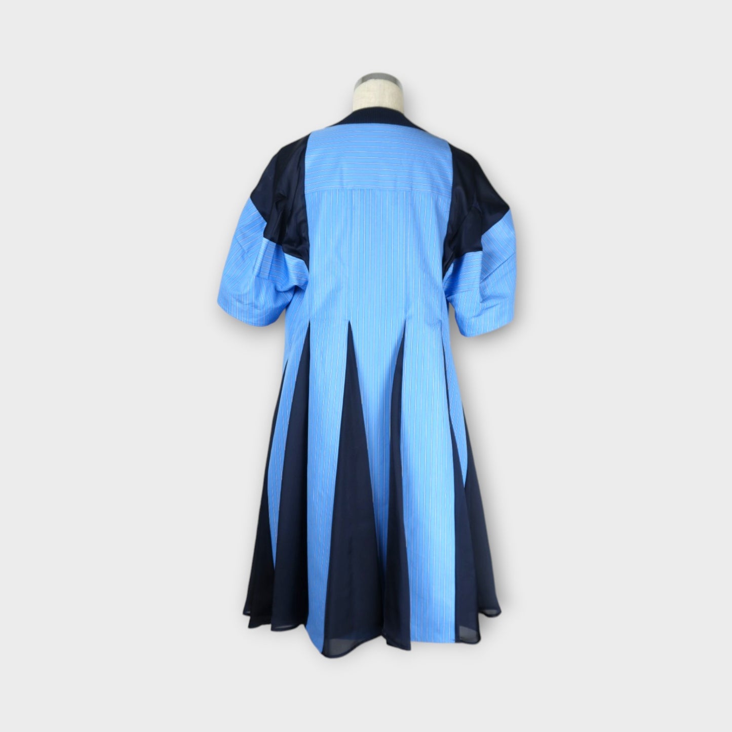 sacai WOMEN Poplin x Cotton Knit Dress