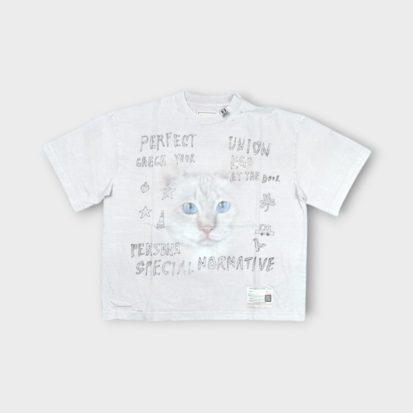 Maison MIHARA YASUHIRO BLEACHED TEE