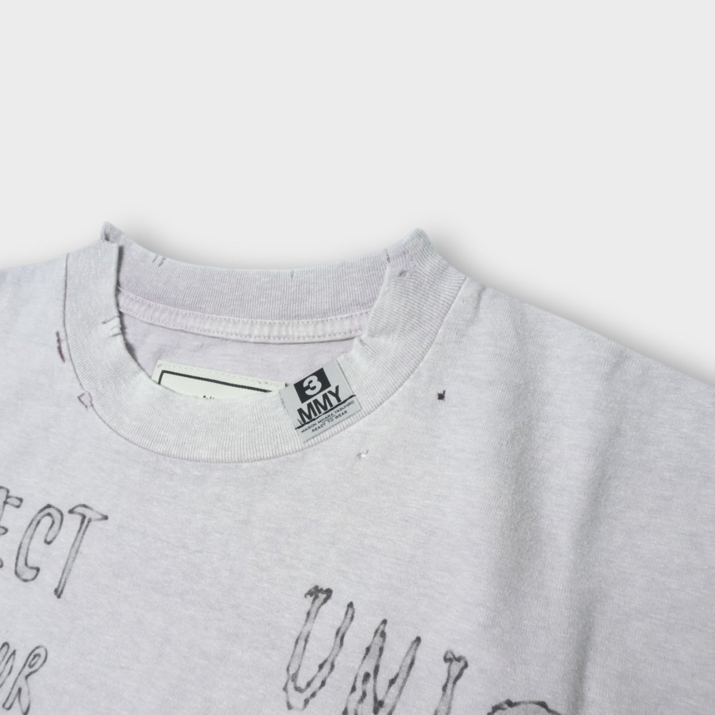 Maison MIHARA YASUHIRO BLEACHED TEE