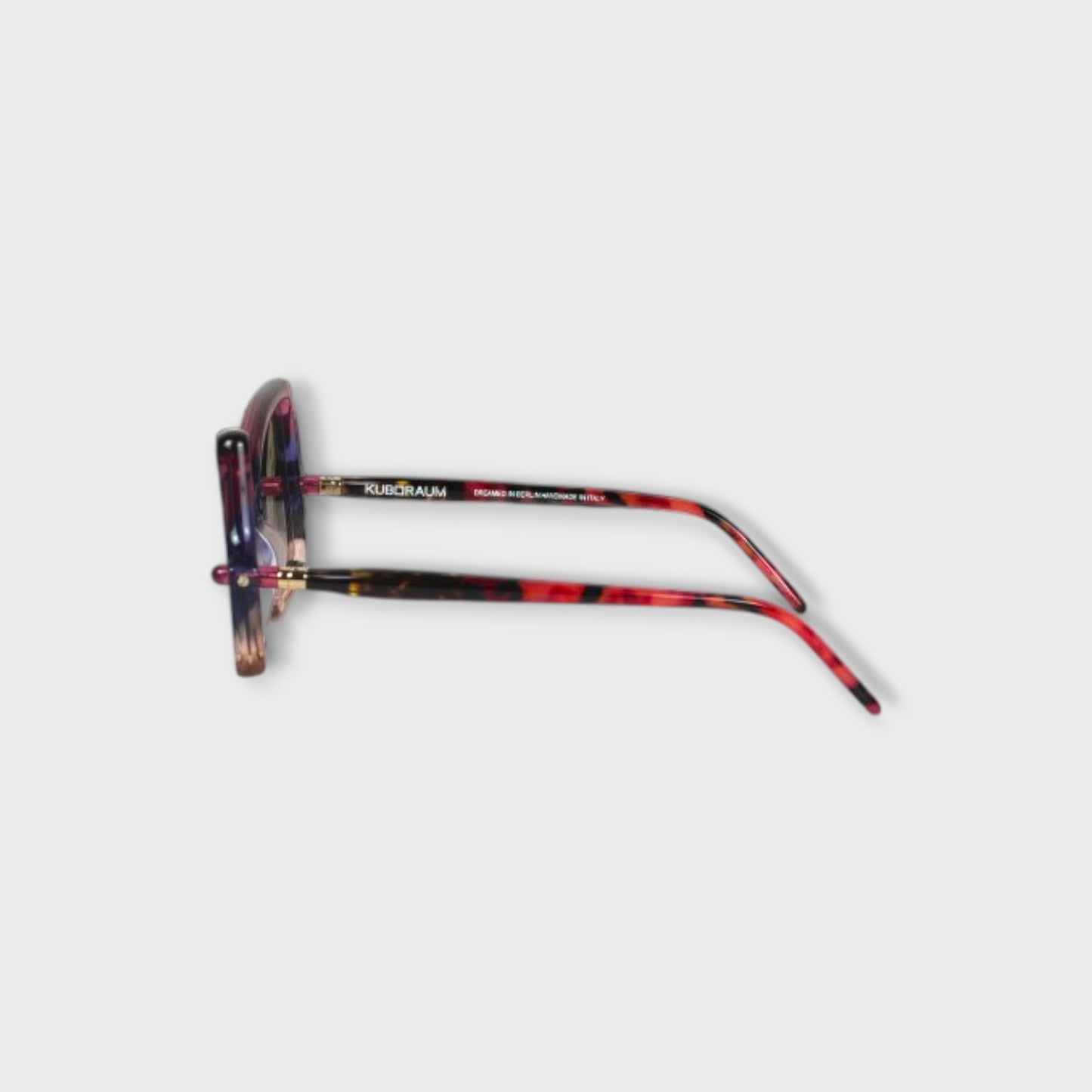 KUBORAUM sunglasses&case P30 54-15 NE violetorange