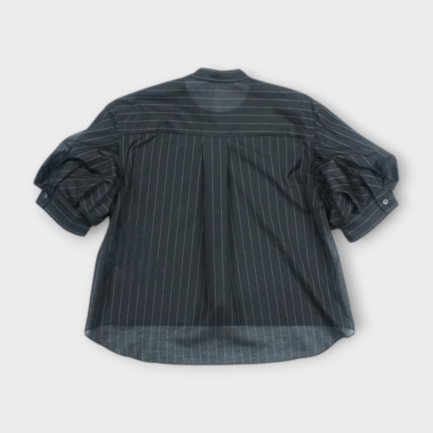 sacai Spun Organza x Cotton Jersey T-Shirt