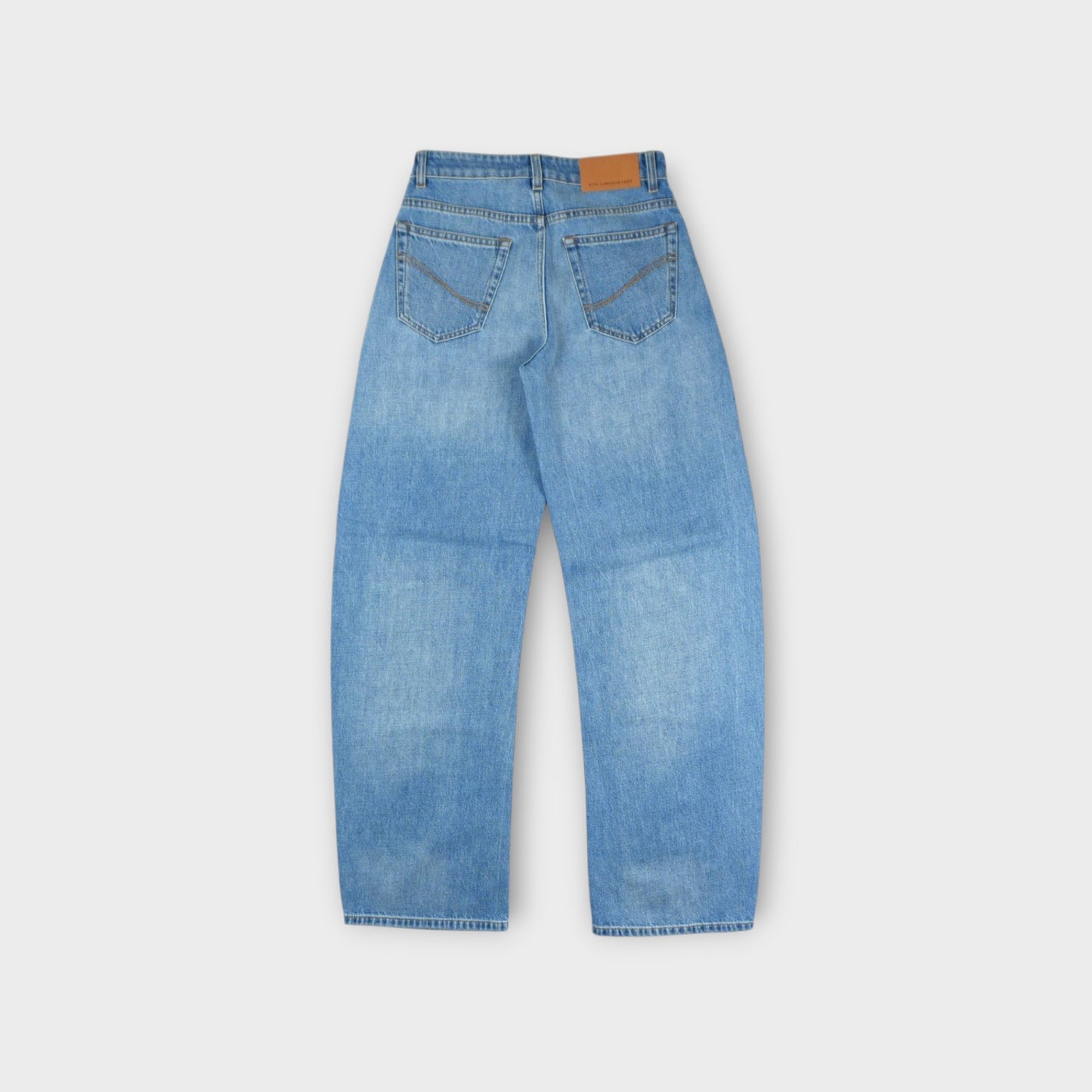 STELLA McCARTNEY MID WAIST RELAXED CURVE JEANS