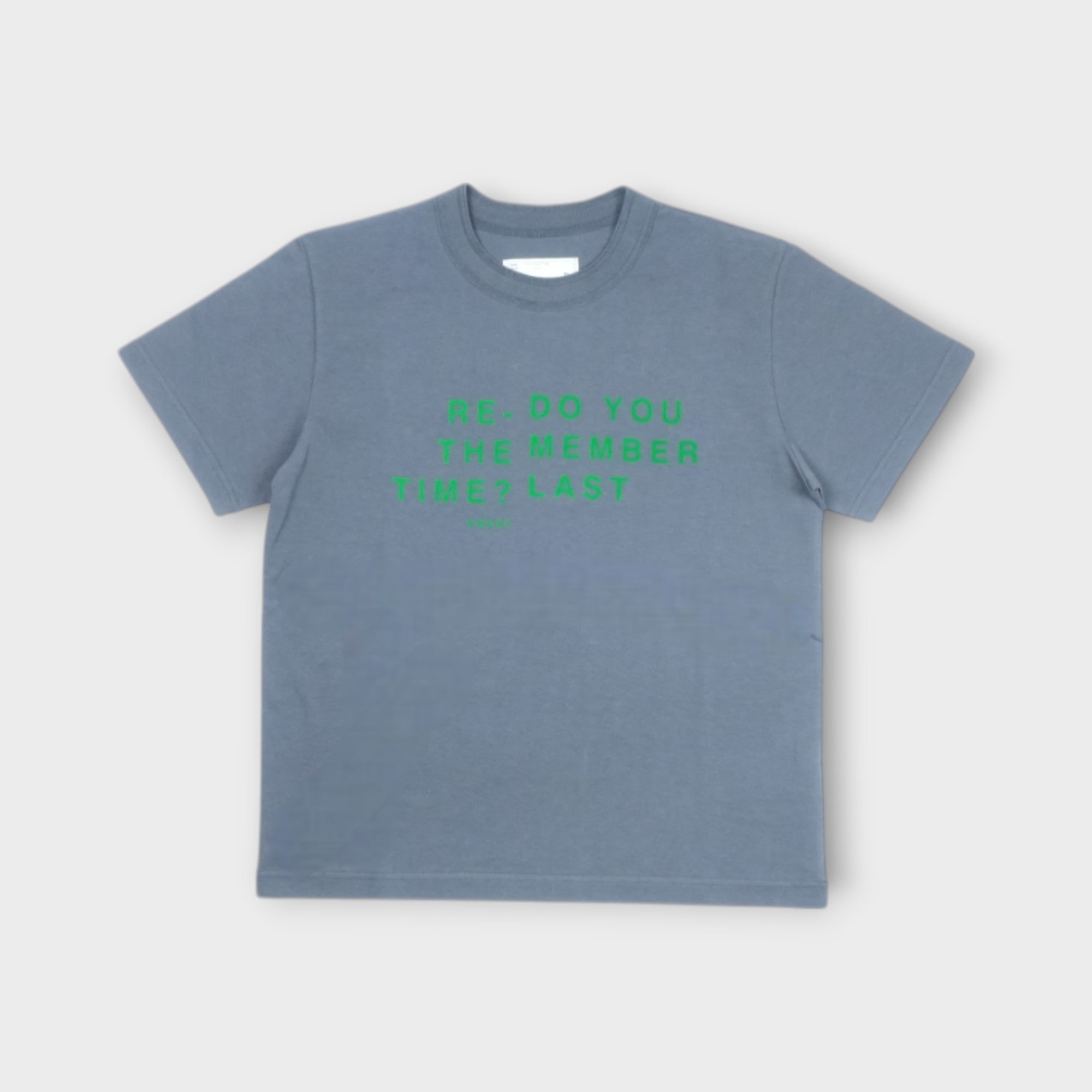 sacai Flock Print T-Shirt – mou by ACROPOLIS