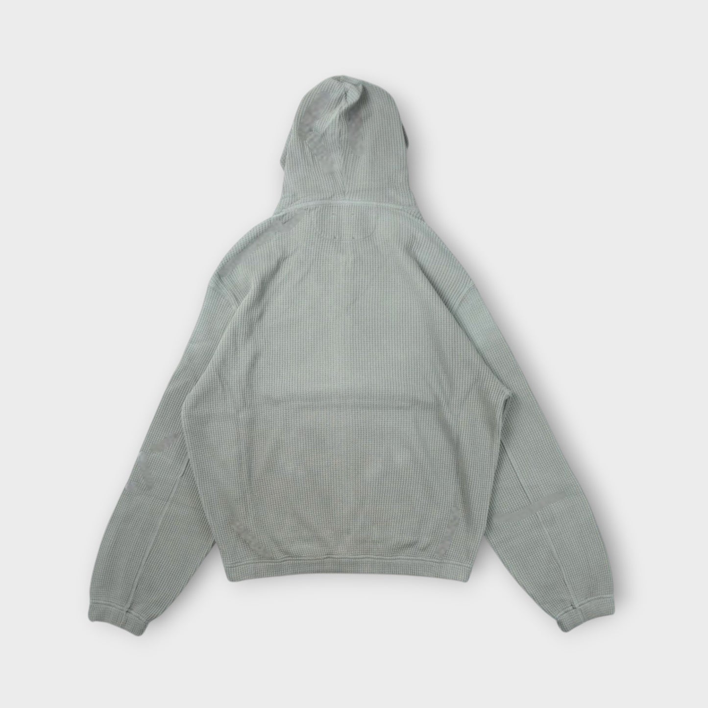 ROA Bee Sun Faded Organic Wafre Zip Up Hoodie