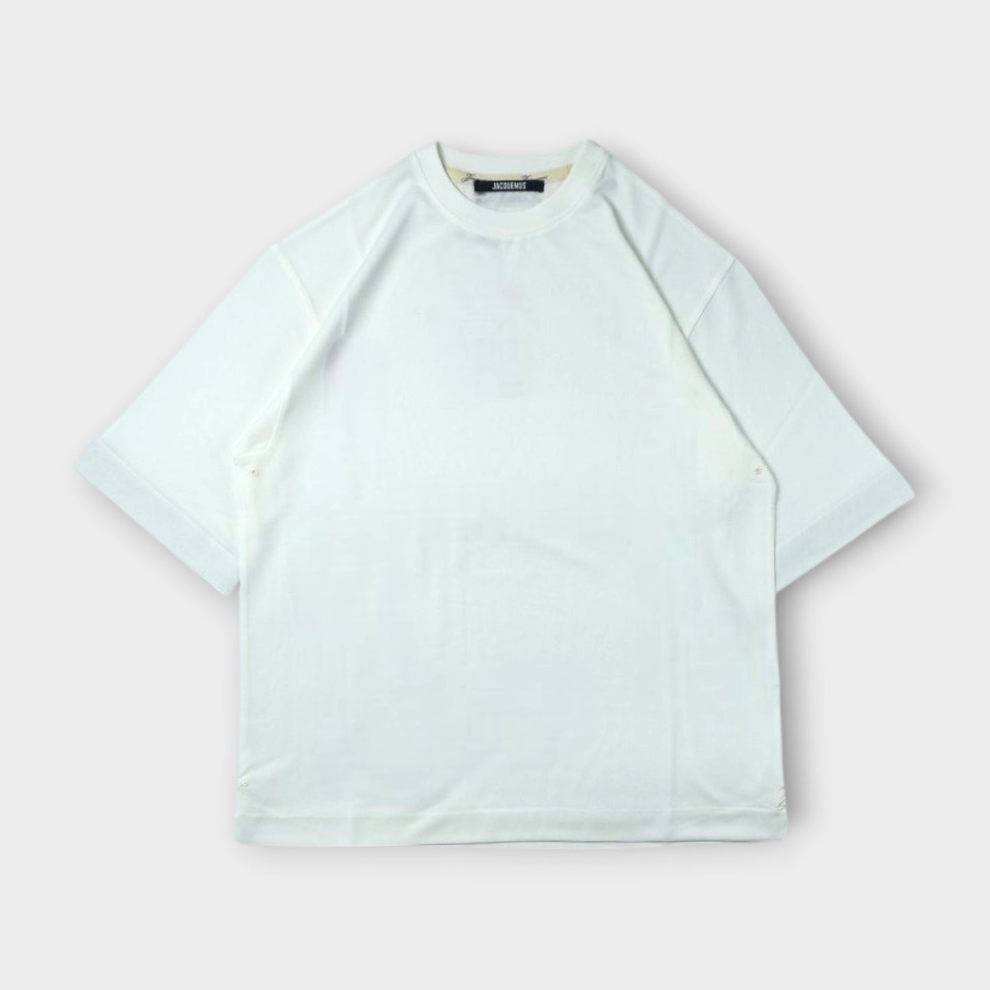 JACQUEMUS LE TSHIRT ROND CARRE