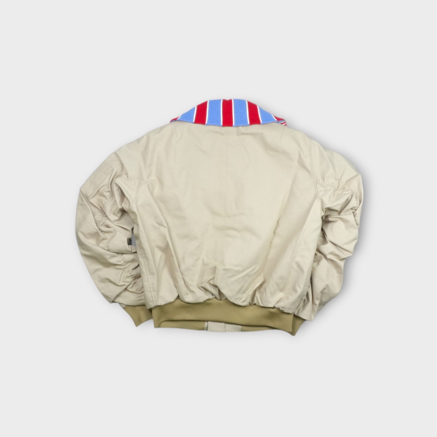 LOVER BOY BOMBER JACKET WITH KNIT PATCH