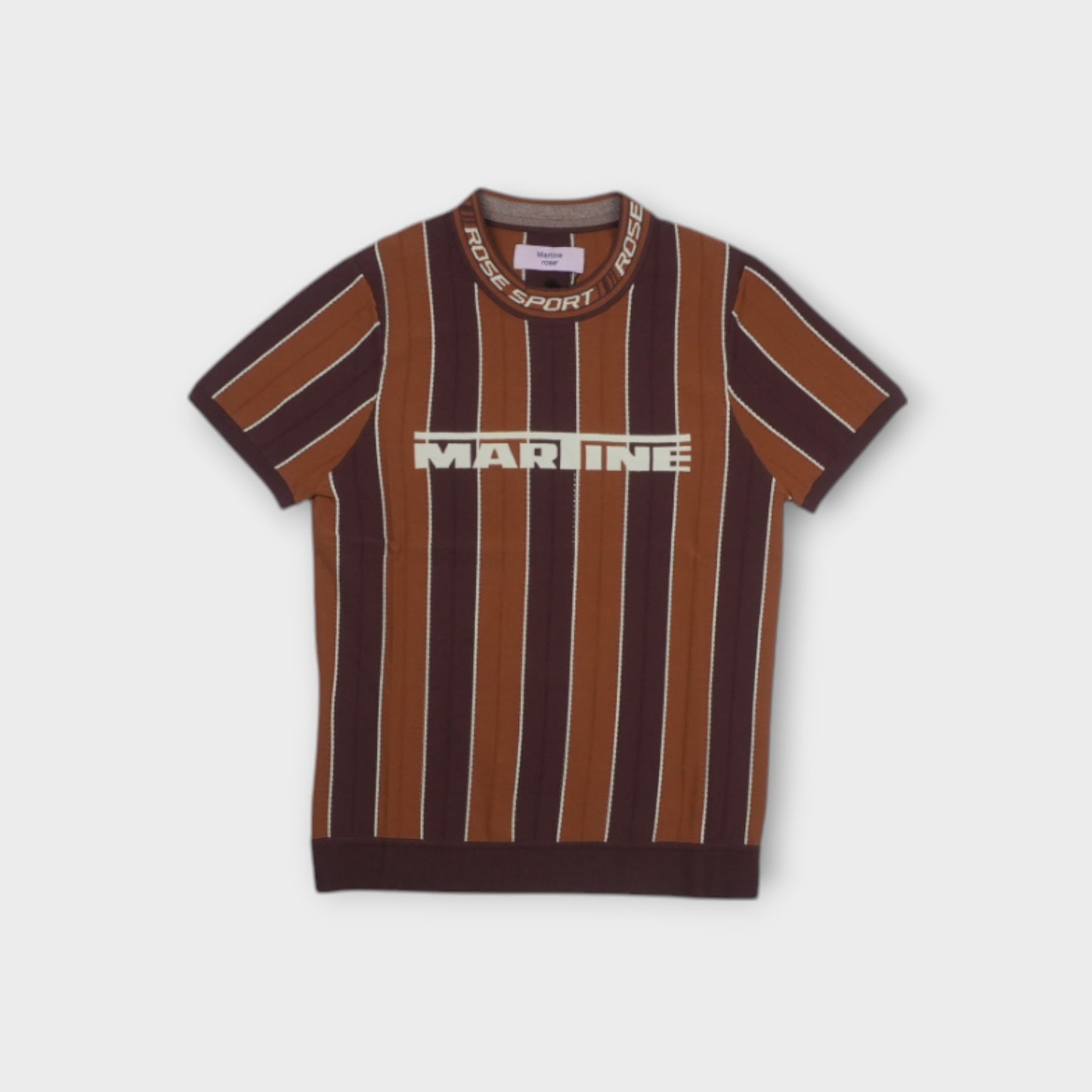 Martine Rose LOGO TIGHT T-SHIRT