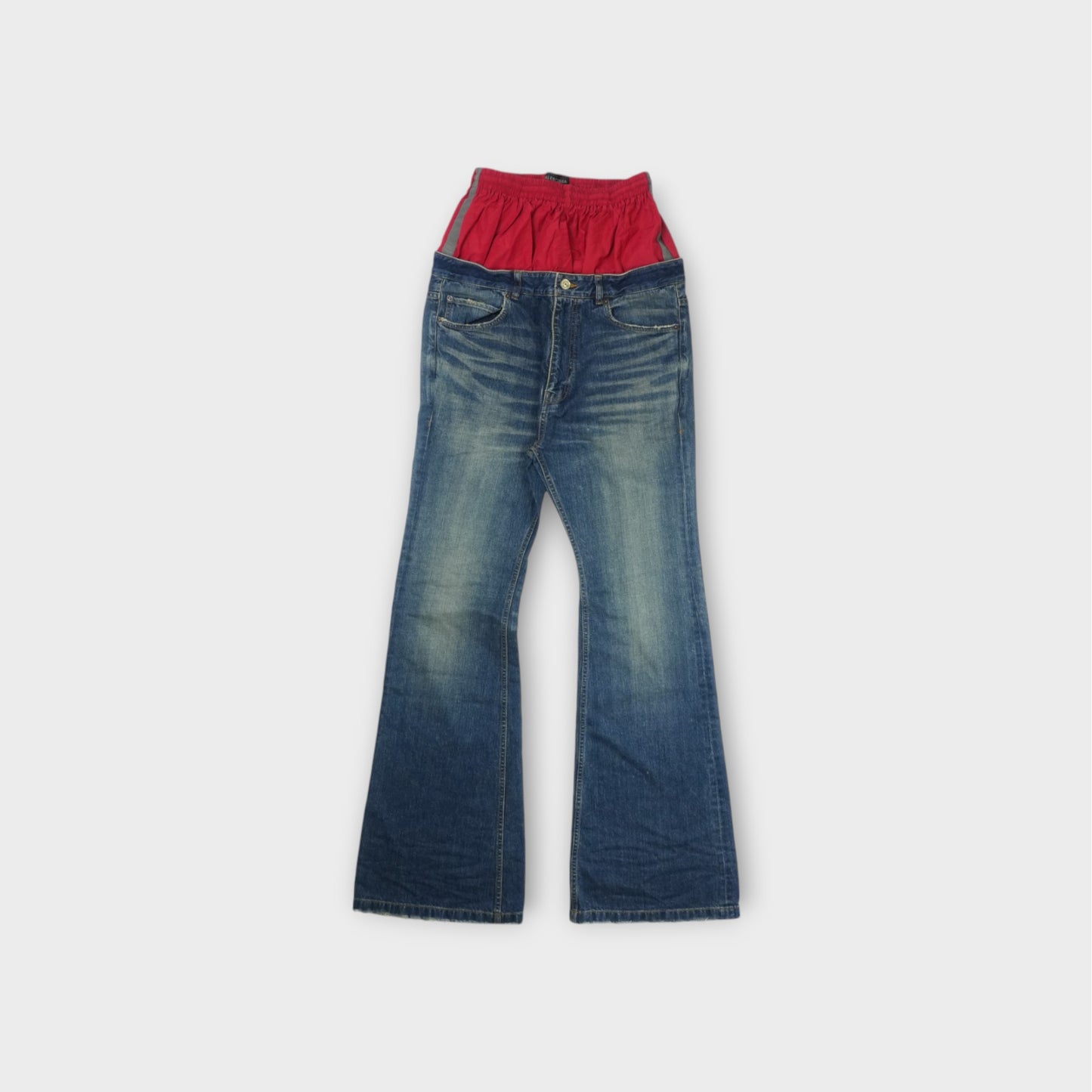 BALENCIAGA Layered Jeans