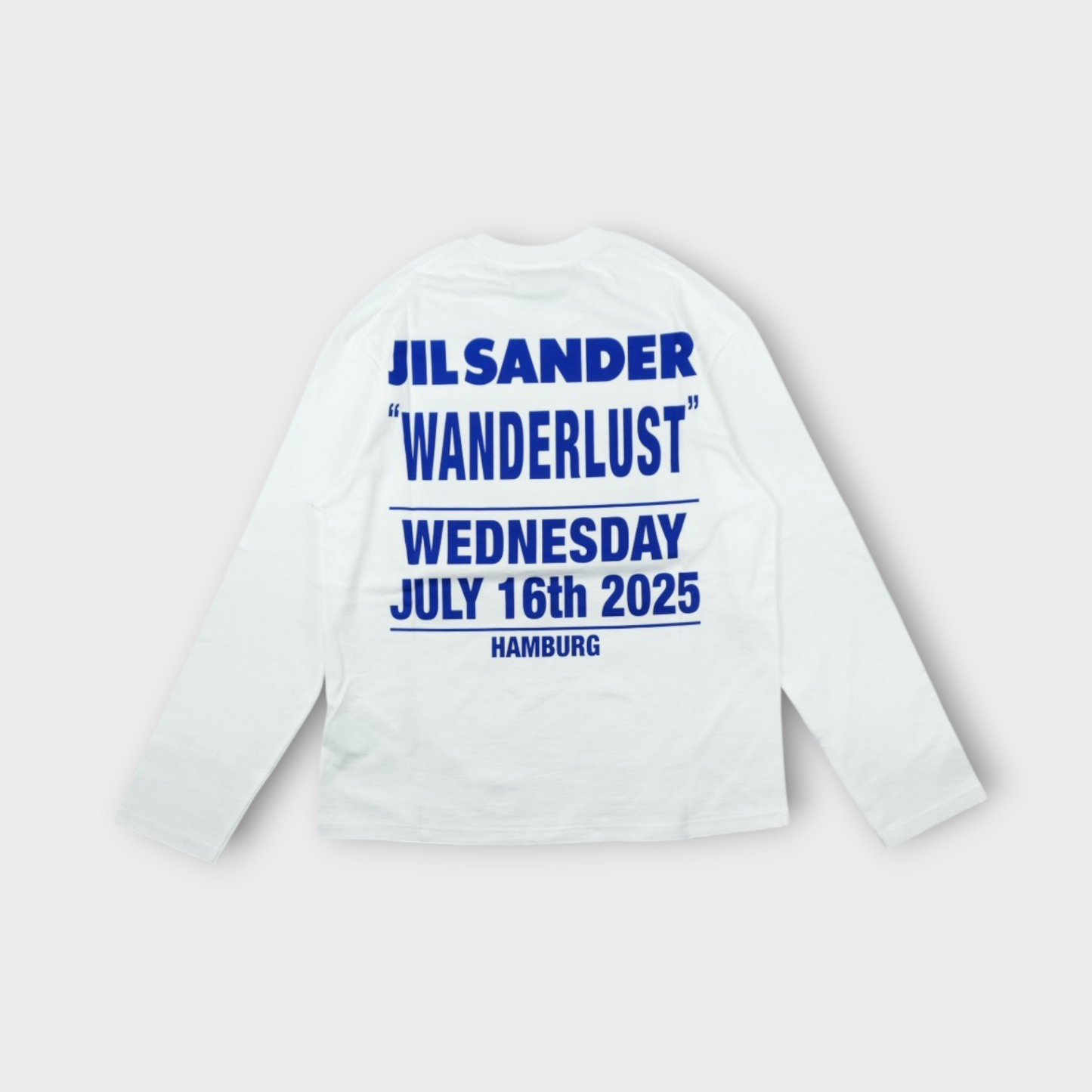 JIL SANDER LONGTSHIRT