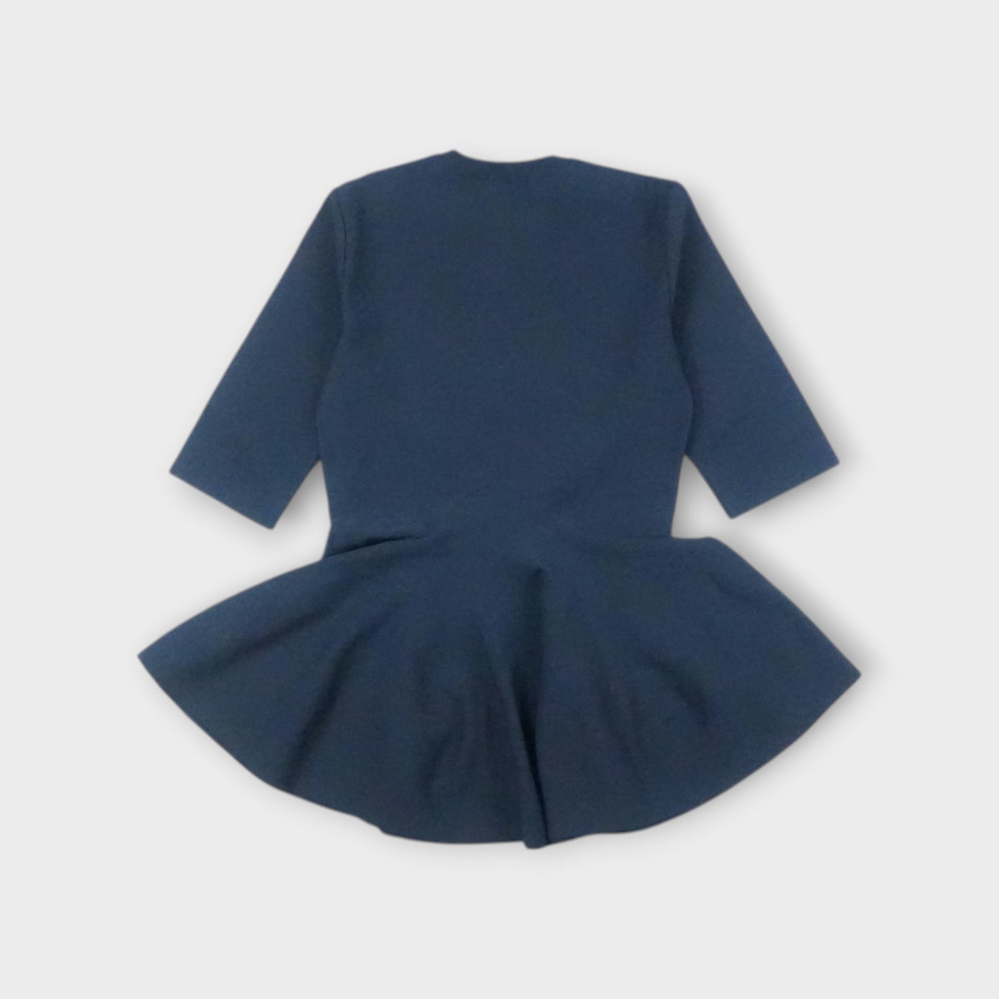 STELLA McCARTNEY COMPACT KNIT PEPLUM TOP
