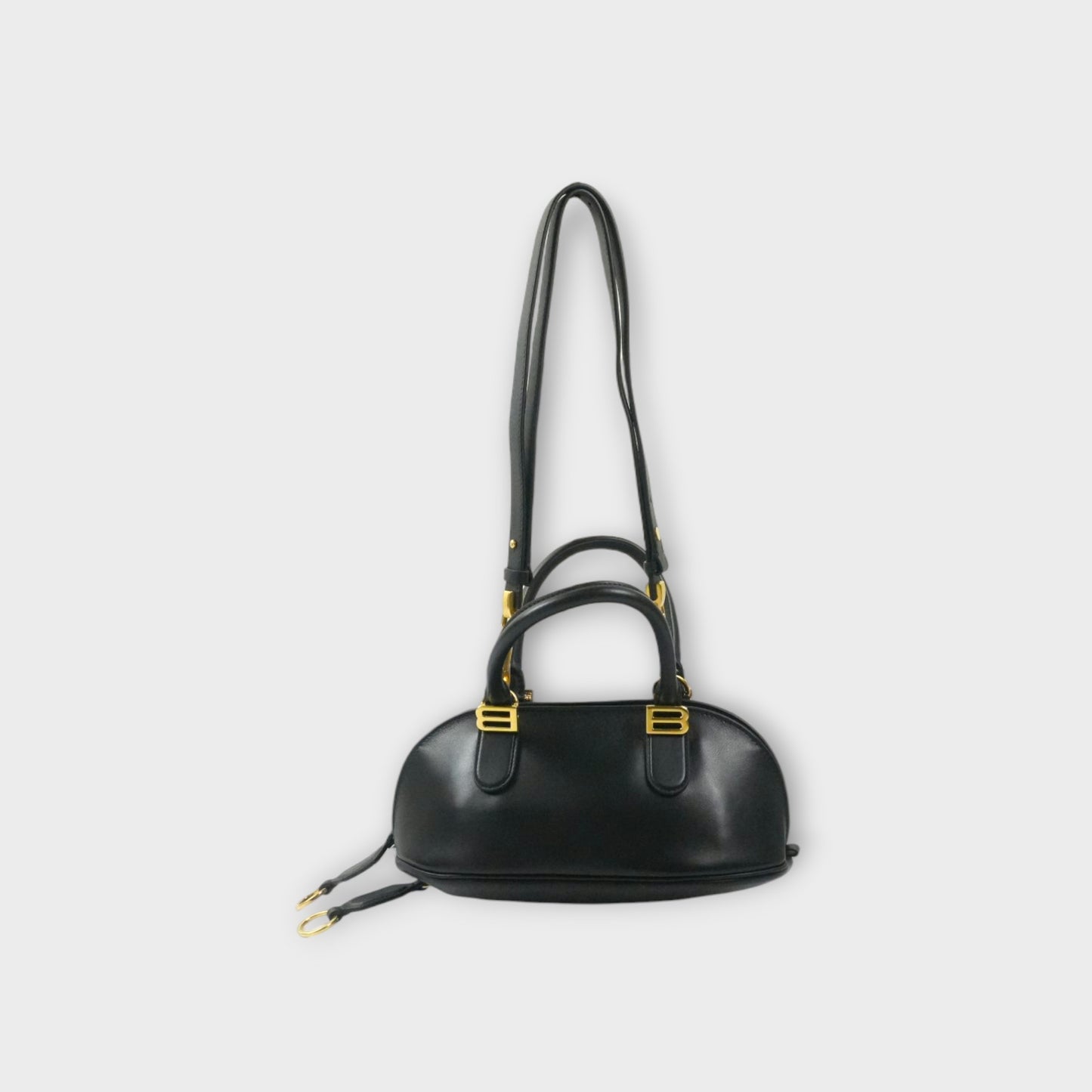 BALENCIAGA BOLERO BOWLING MINI BAG