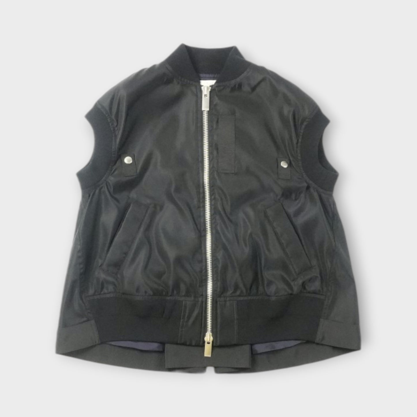 sacai WOMEN Nylon Twill Vest