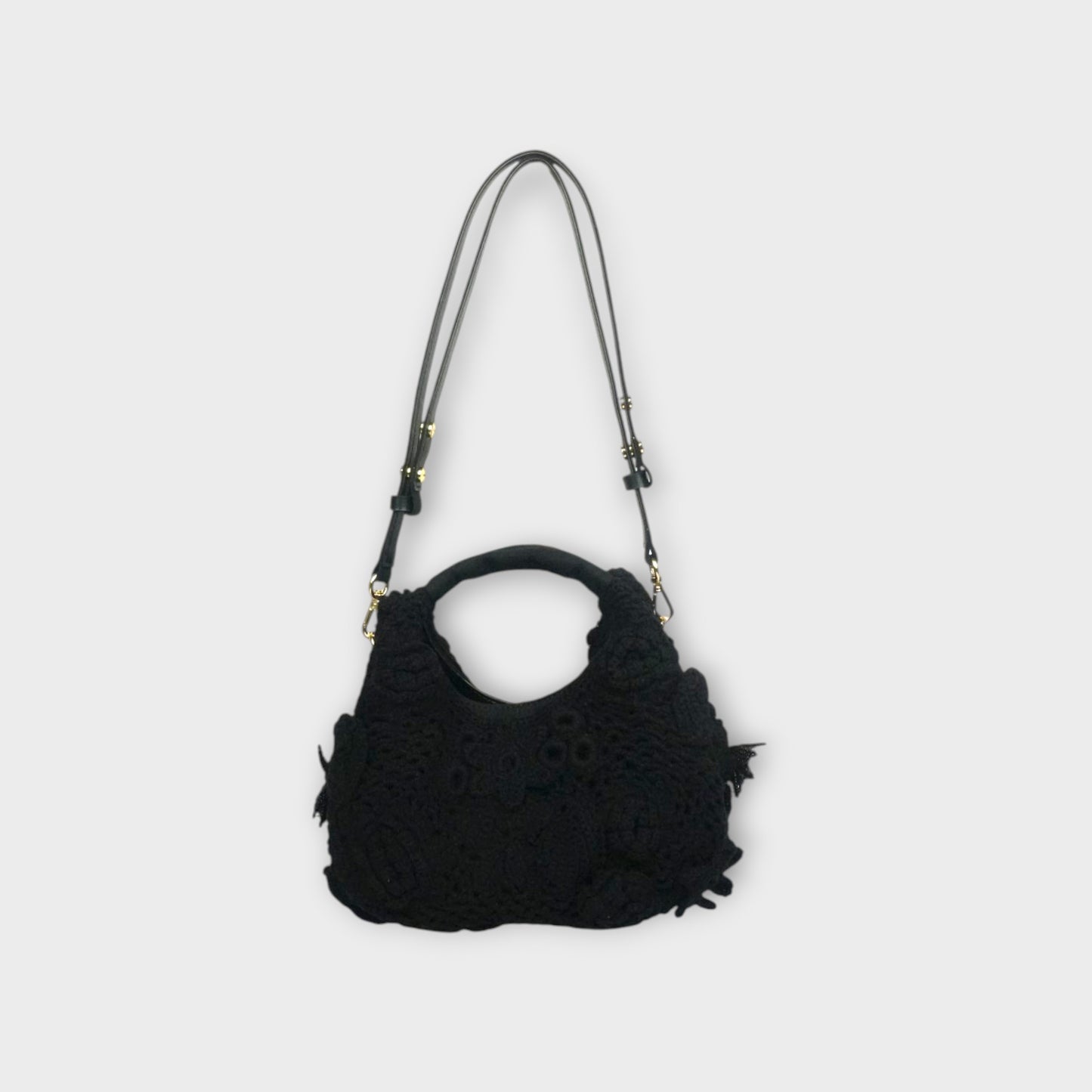 GANNI Hobo Mini Crochet