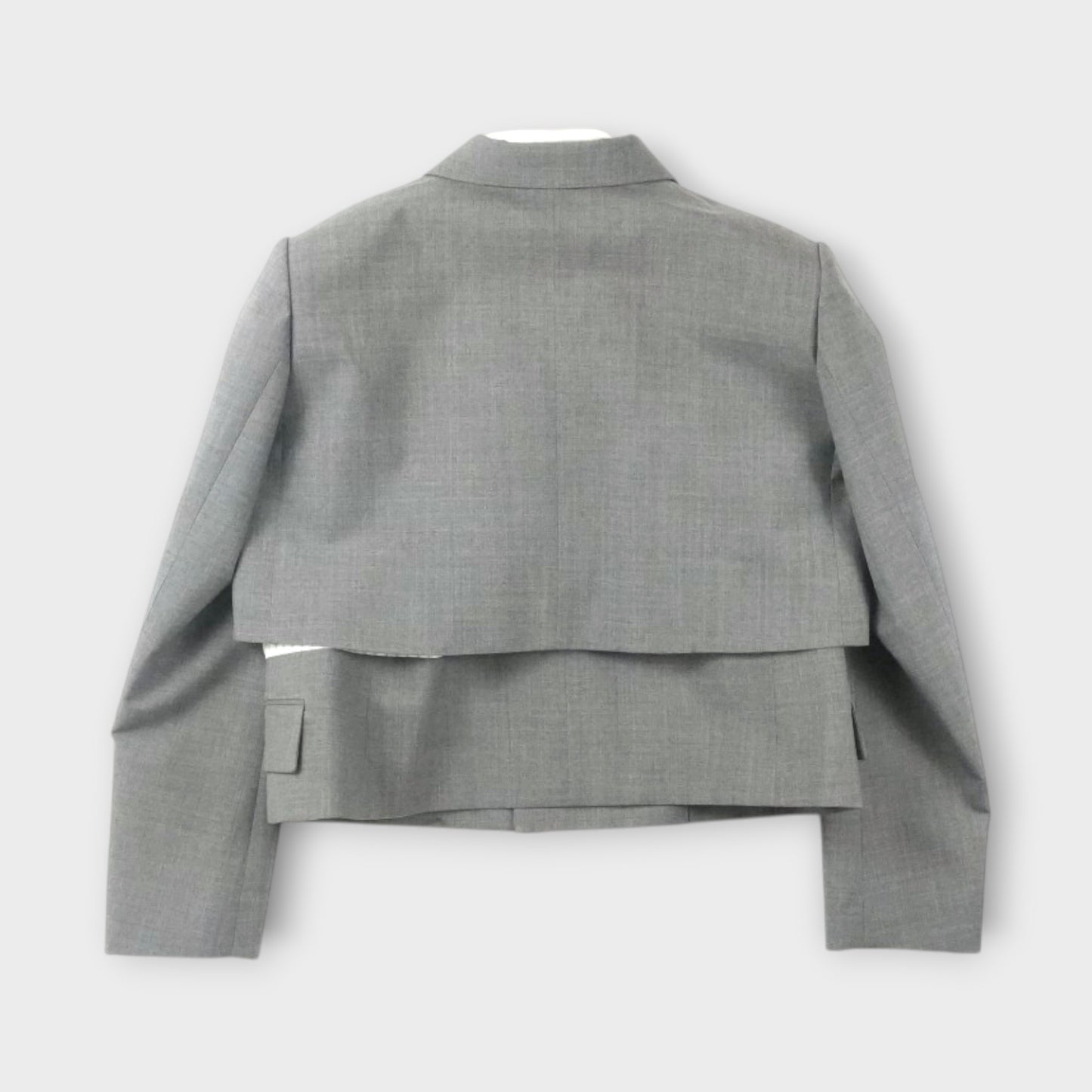 sacai WOMEN Suiting x Poplin Jacket