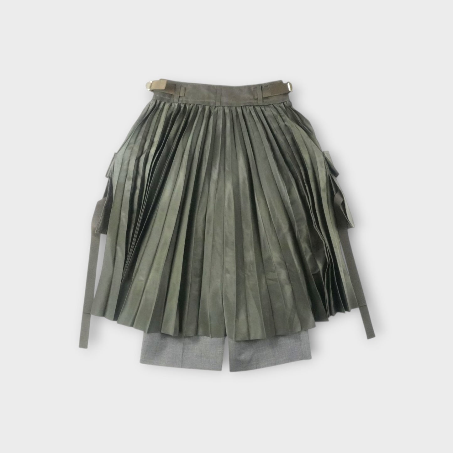 sacai WOMEN Suiting x Nylon Twill Pants