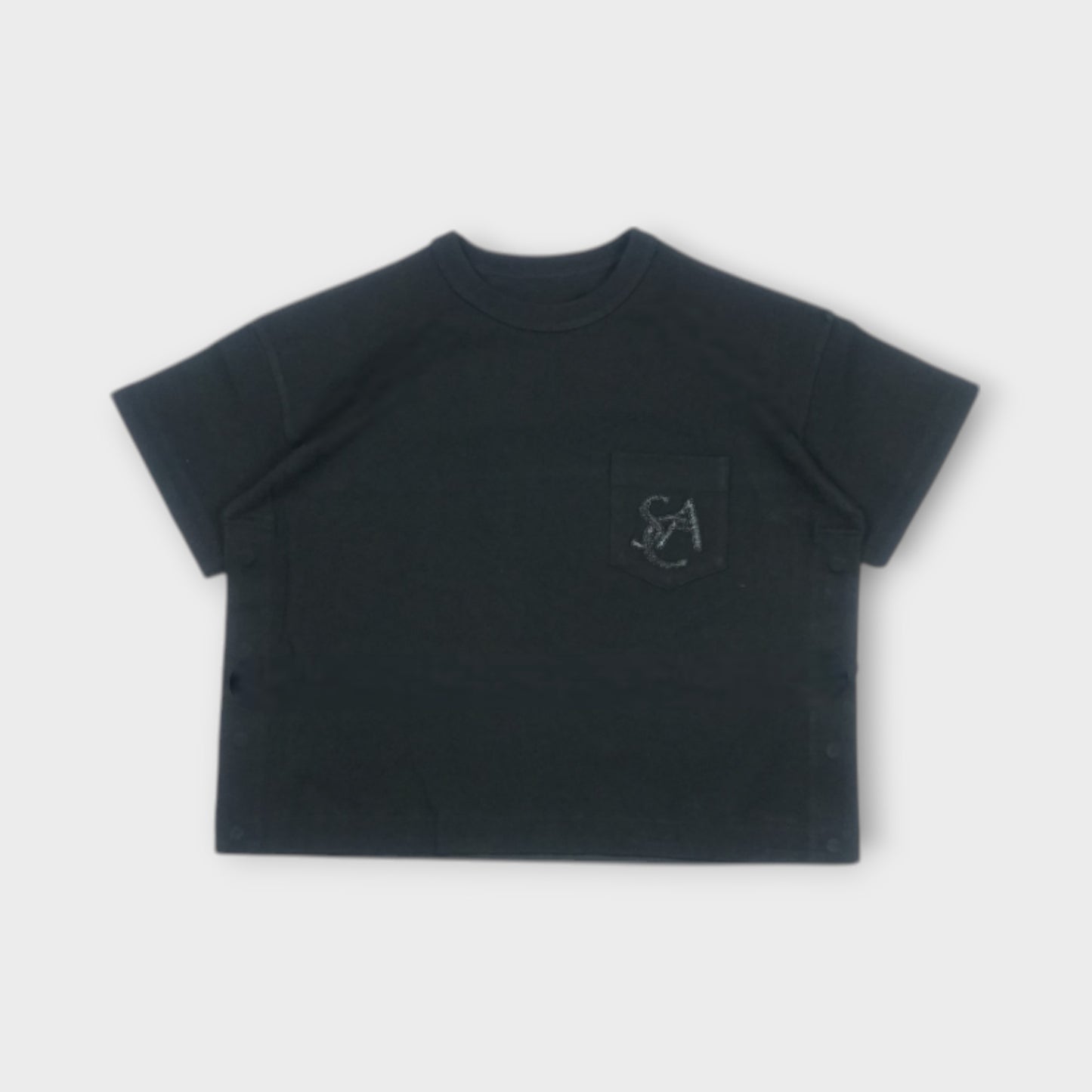 sacai Emblem Cotton Jersey T-Shirt