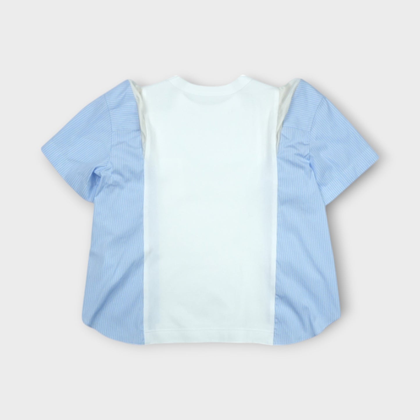 sacai Poplin x Cotton Jersey T-Shirt