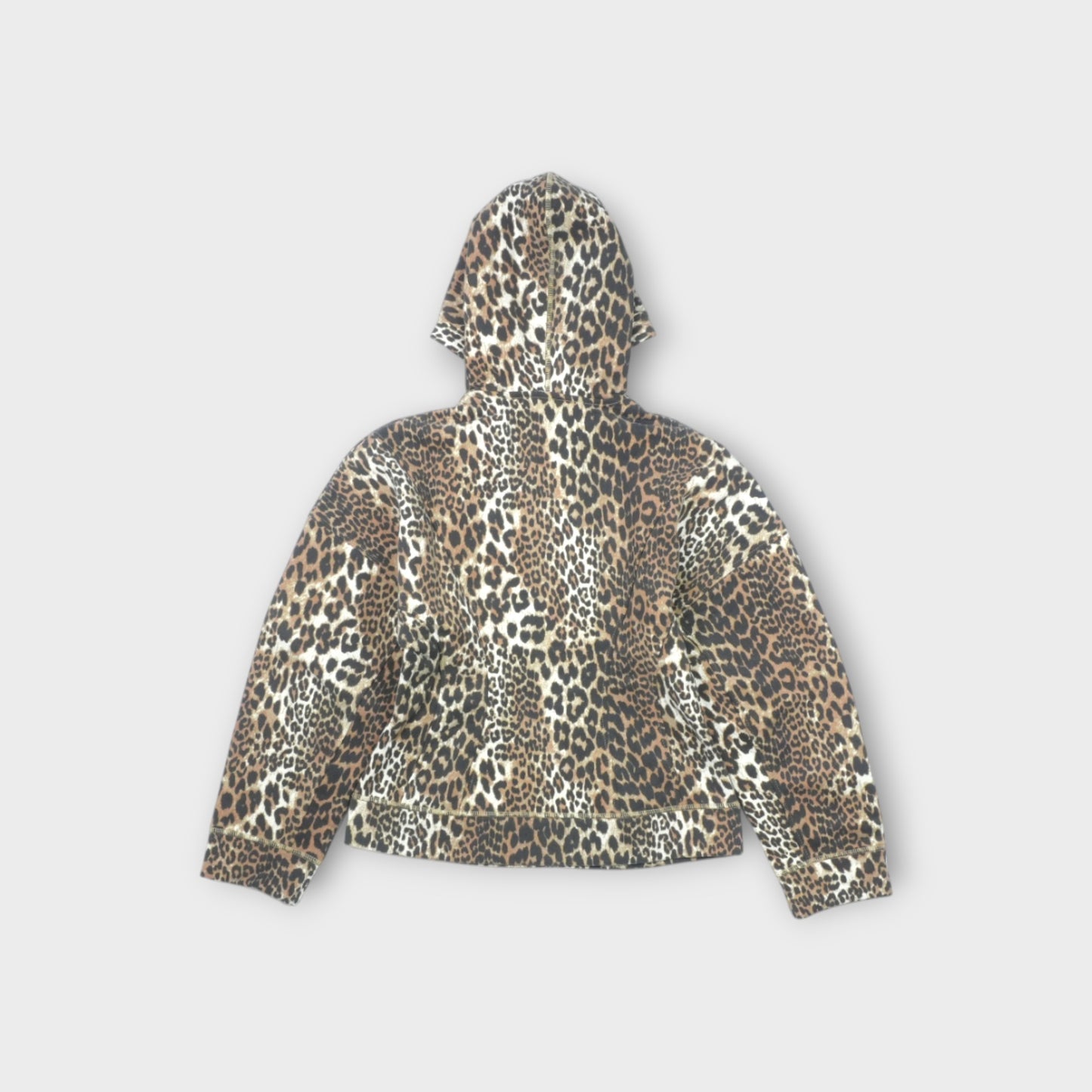 GANNI Heavy Fleece Zip Hoodie