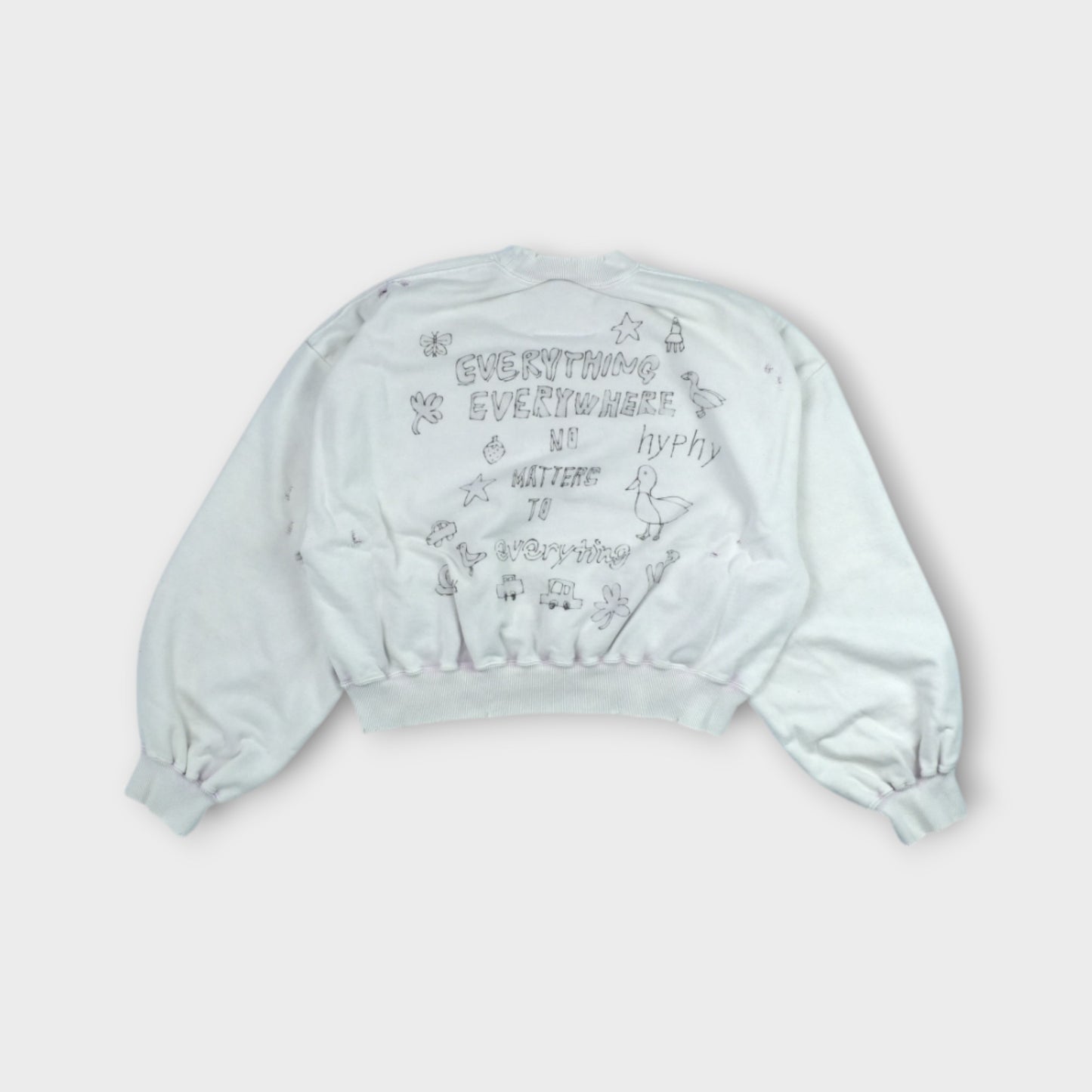 Maison MIHARA YASUHIRO BLEACHED PULLOVER