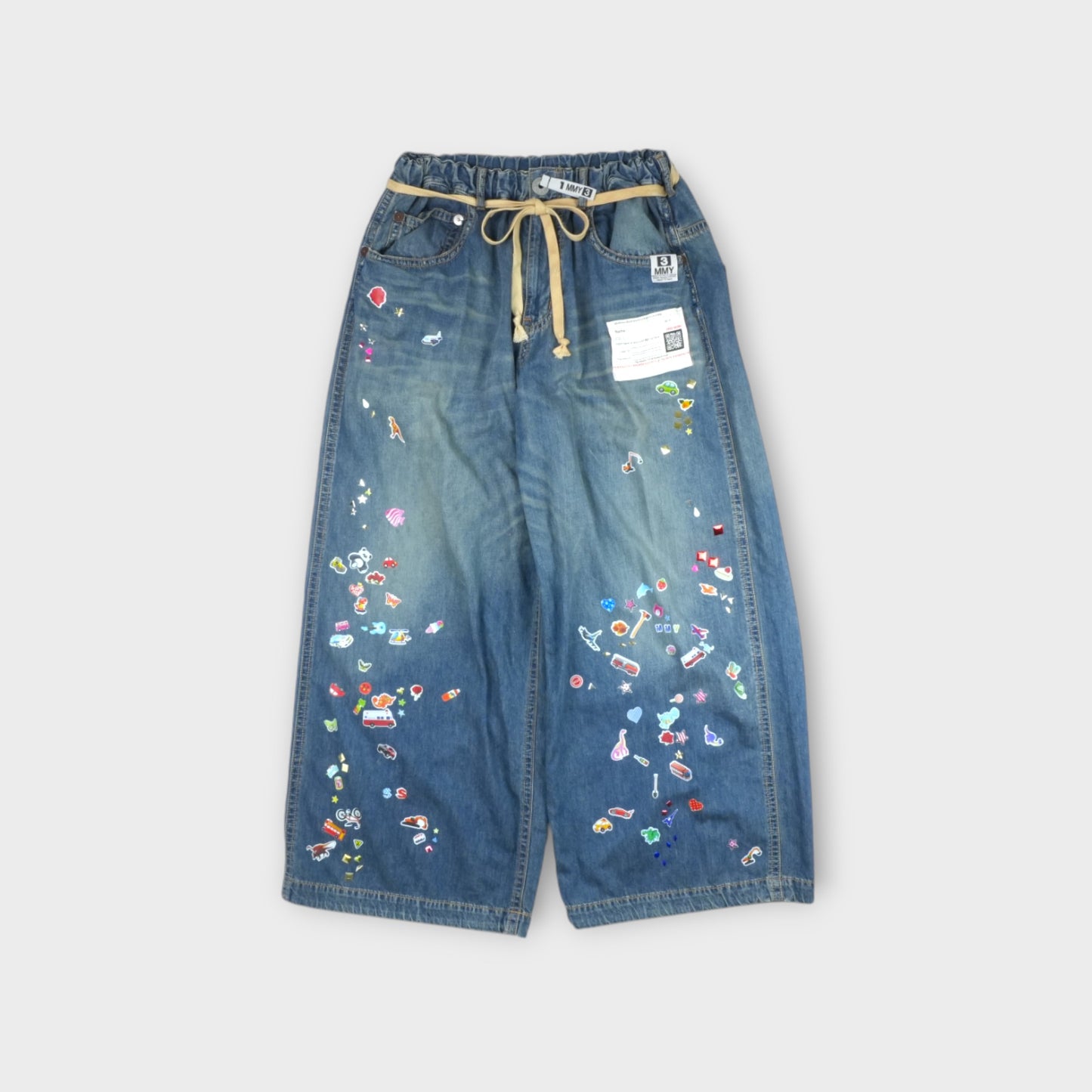 Maison MIHARA YASUHIRO STICKER JEANS