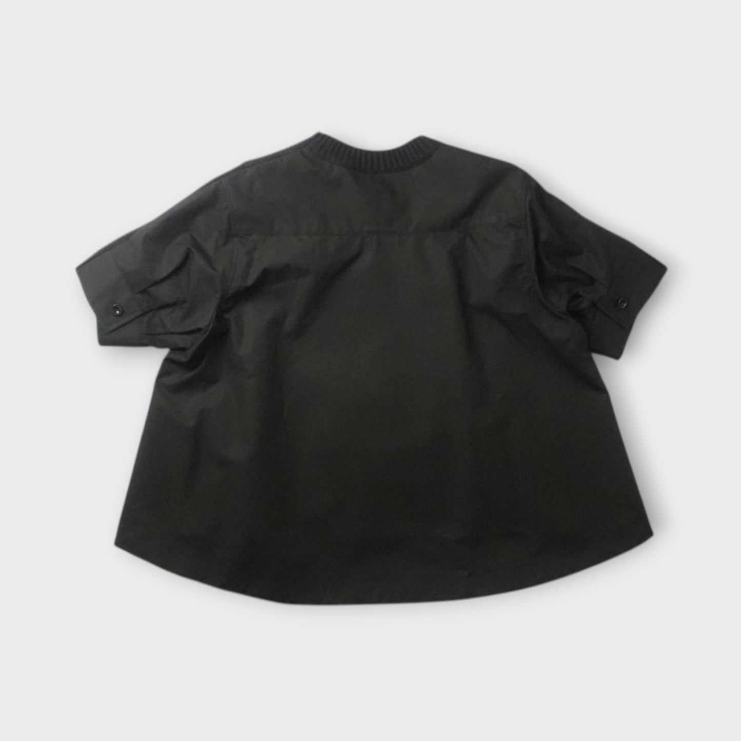 sacai WOMEN Cotton Weather x Cotton Cashmere Knit PO