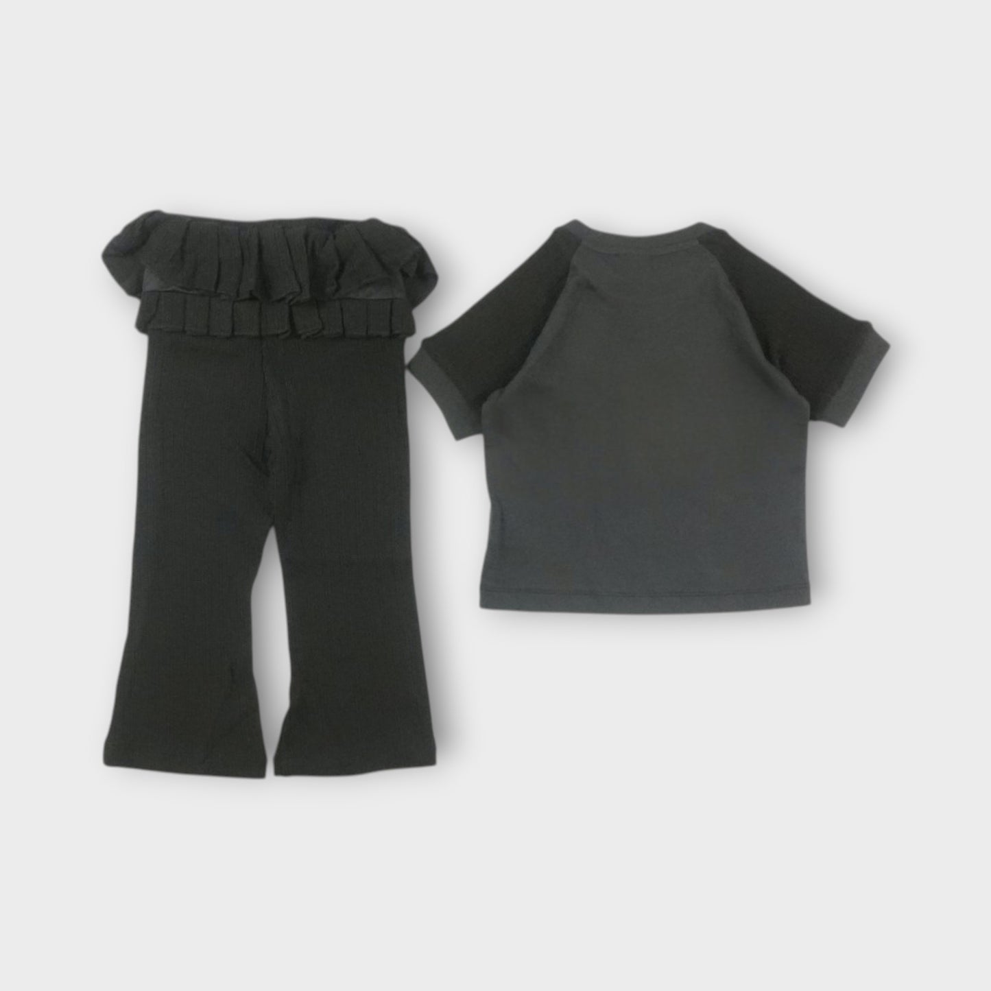adidas KIDS SLIM KNITTED LS TEE LEGGINGS SET