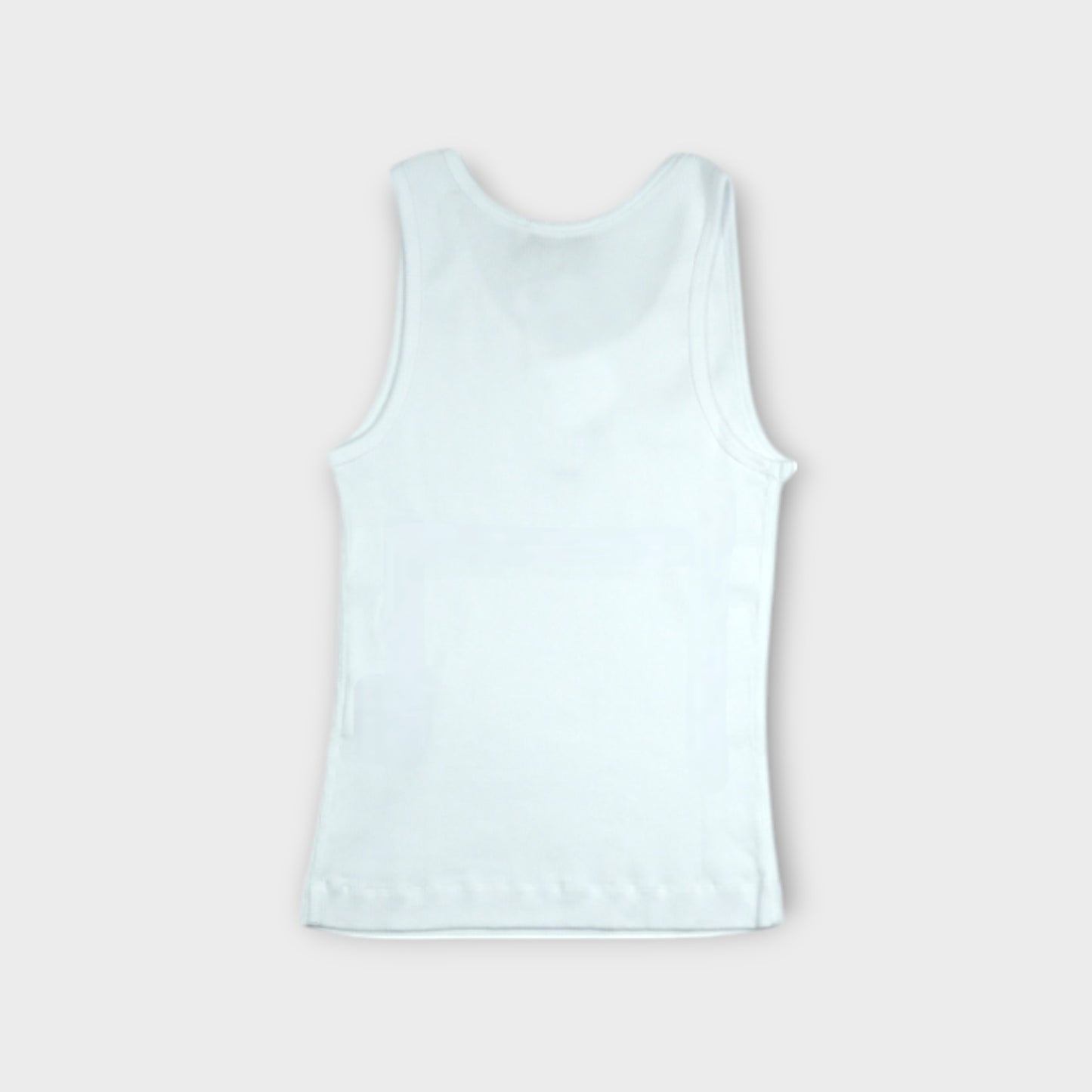 MAISON KITSUNÉ BABY FOX RIBBED TANK TOP