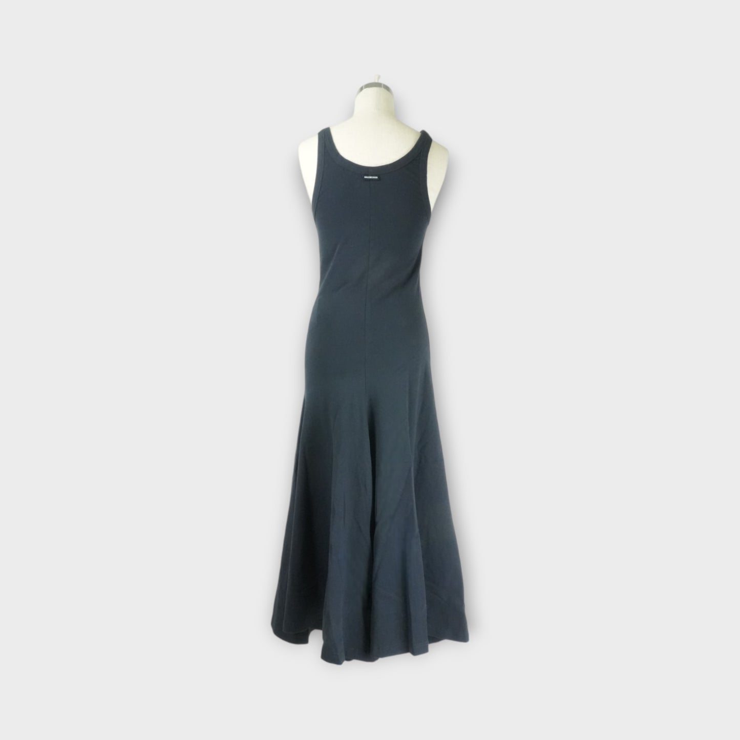 BALENCIAGA Tank Top Godet Dress