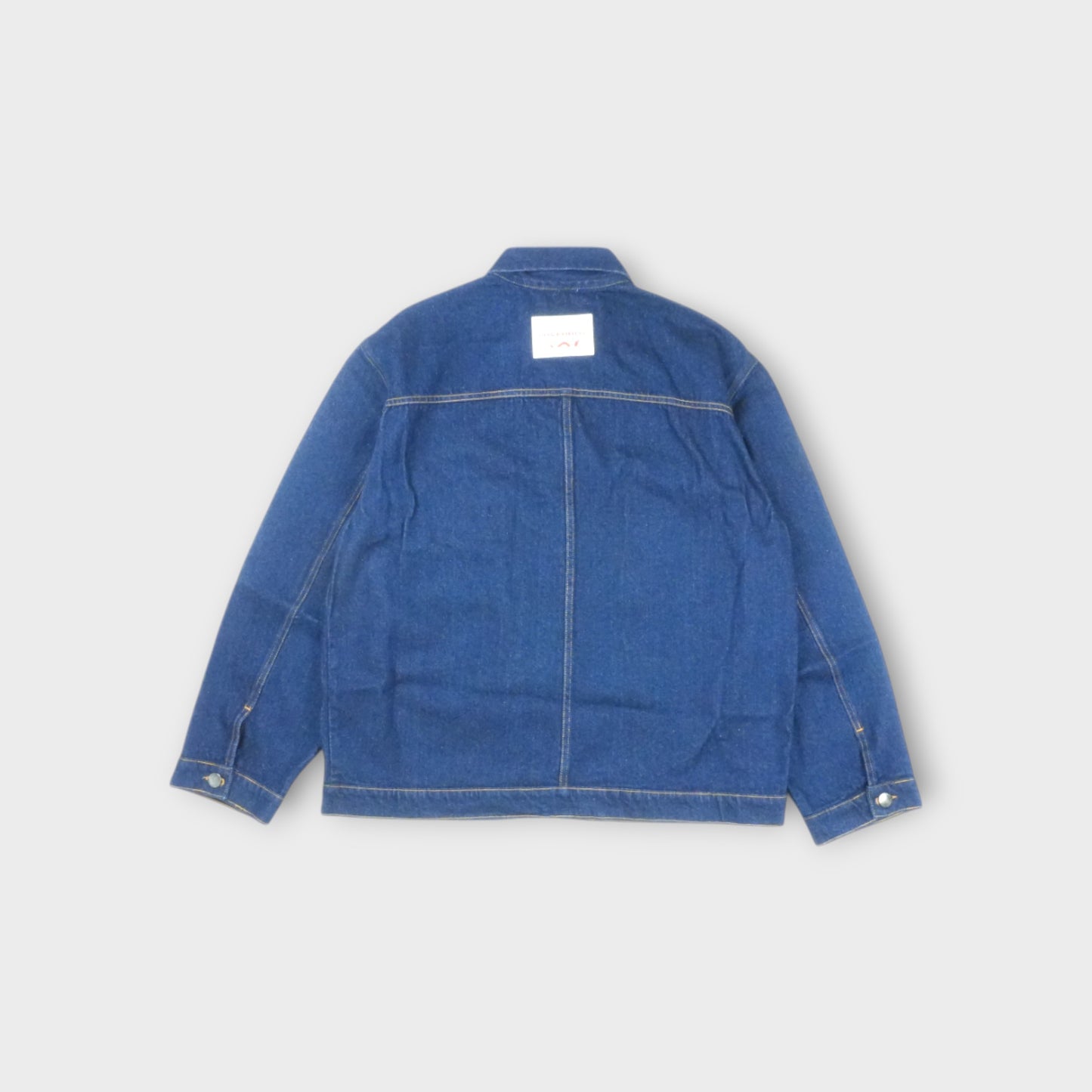 LOVER BOY CARGO DENIM JACKET WITH KNIT PATCH